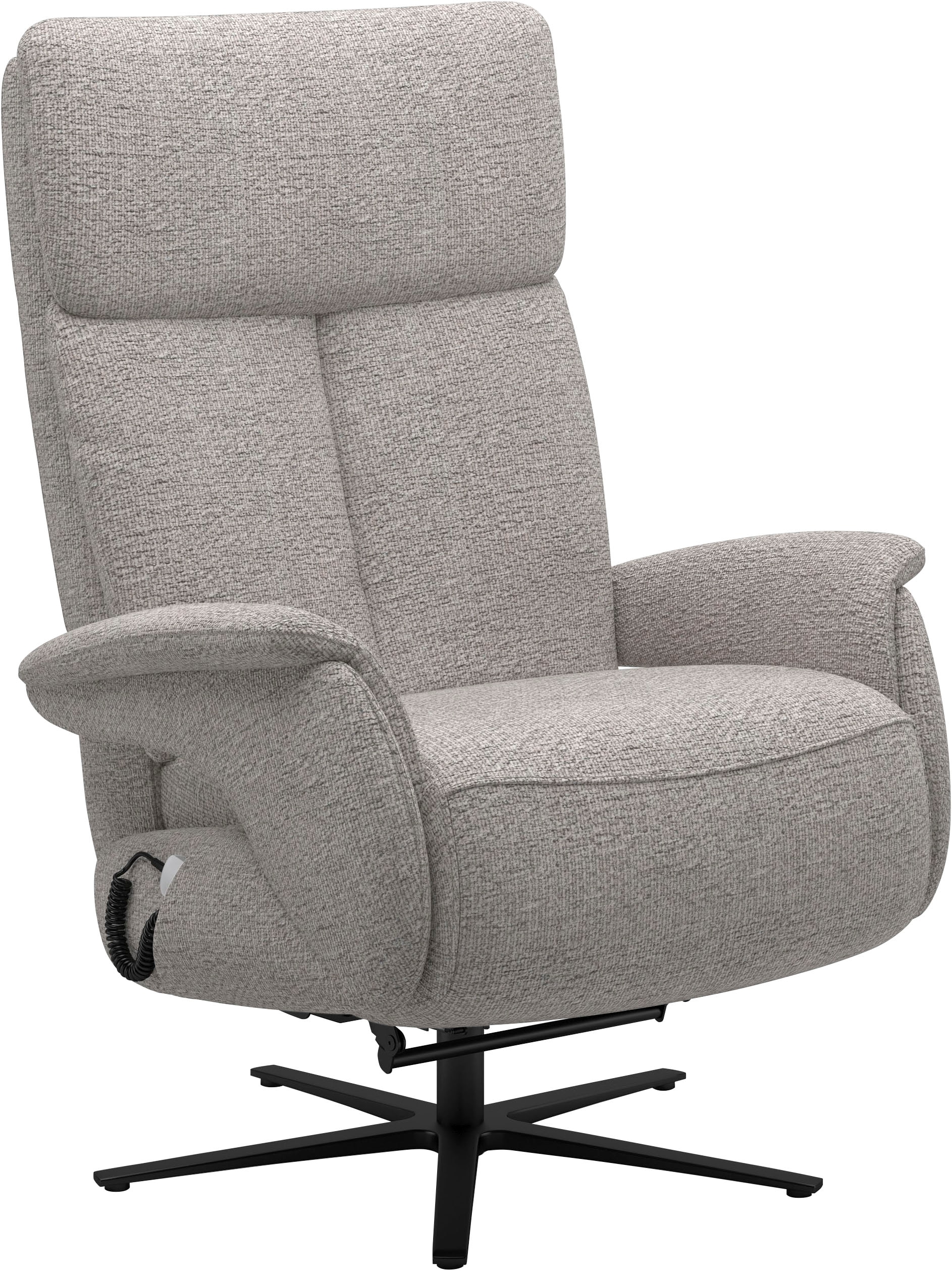 sit&more TV-Sessel »Triple Seven mit Kopfteilver, Drehfunktion, Herz-Waage & Relaxfunktion« Ergonomie XL: elektr. Fussstütze & Rückenlehne, Akku