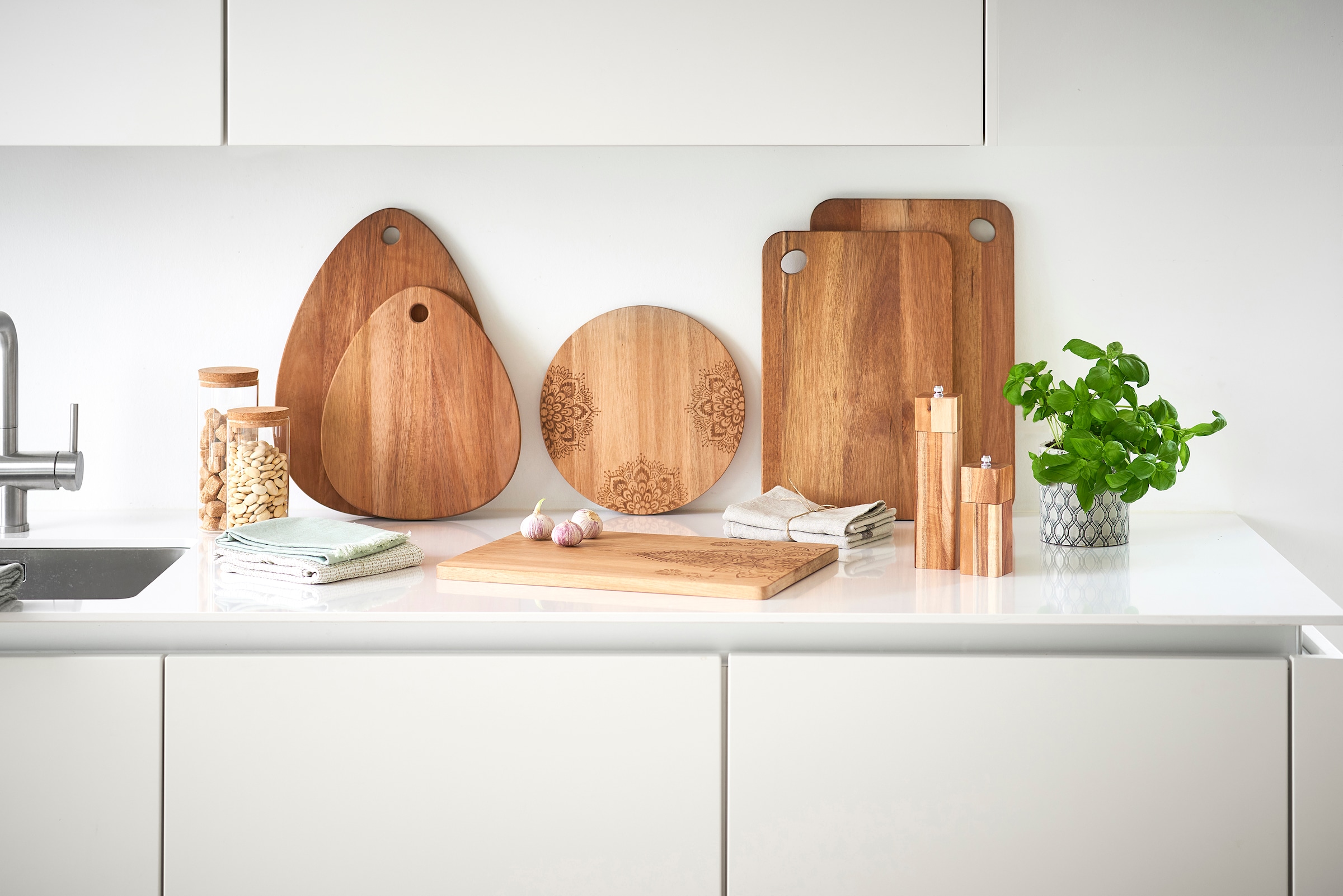 Zeller Present Schneidebrett jedes Stück ein Unikat