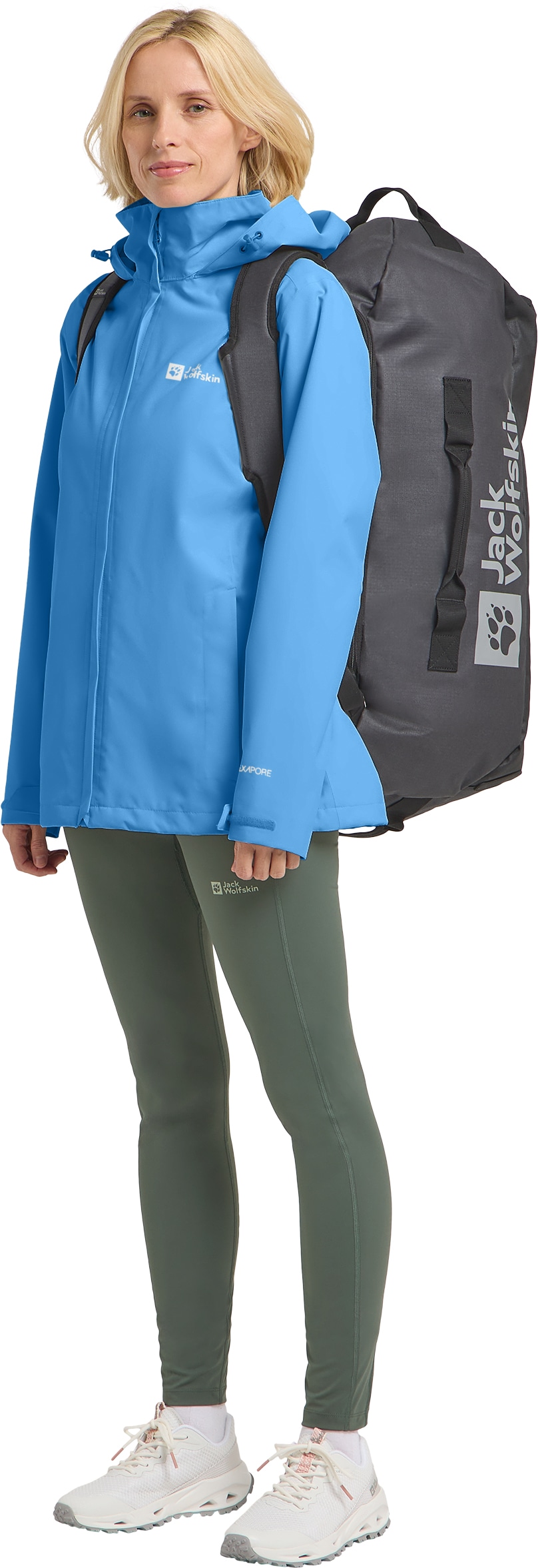Jack Wolfskin Regenjacke »TRAILTIME 2L JKT W«