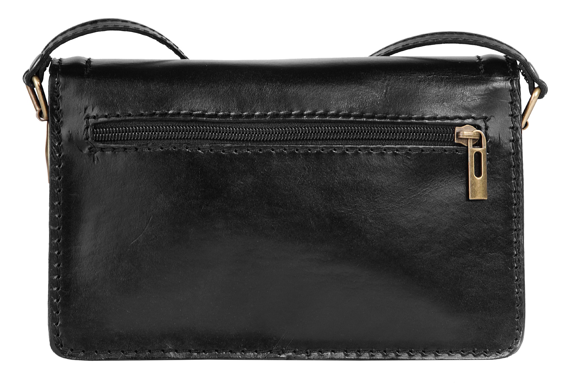 Bagan Umhängetasche, echt Leder, Made in Italy
