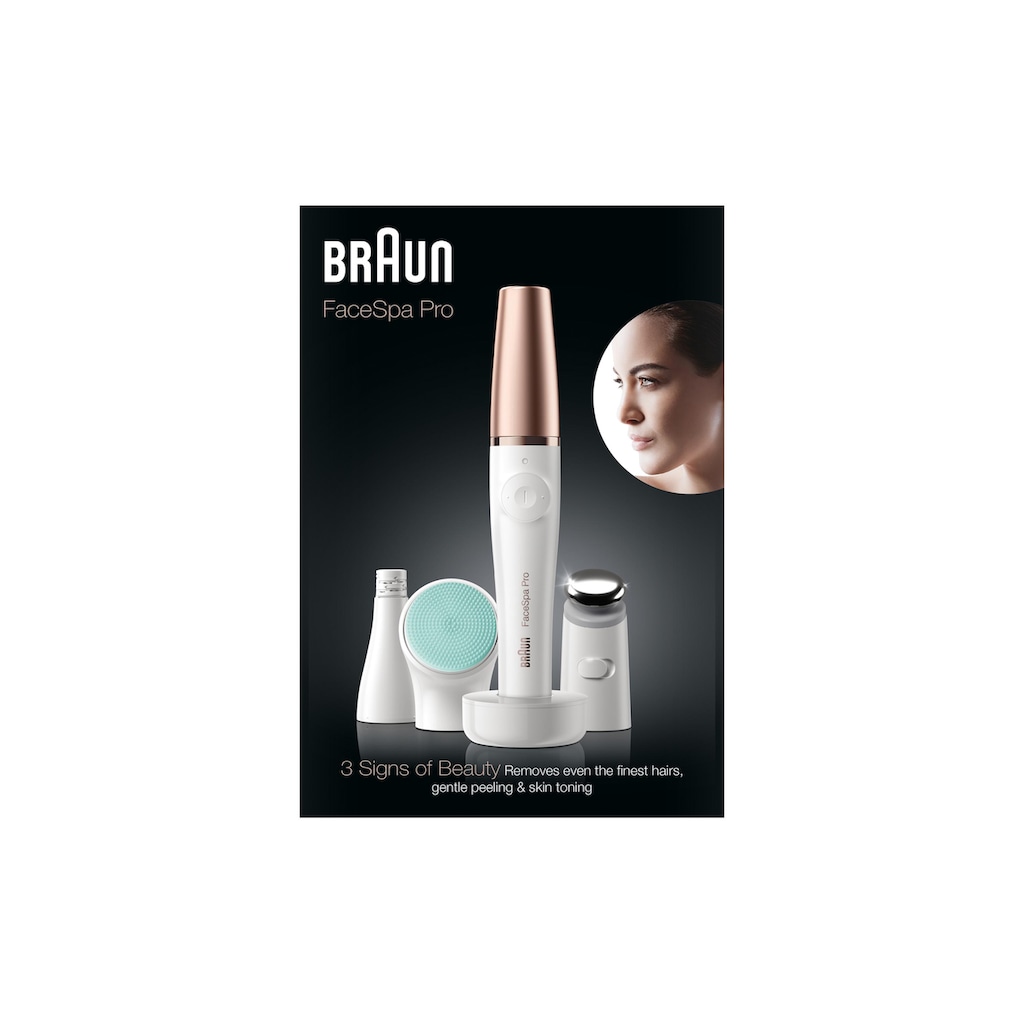 Braun Gesichtsepilierer »FaceSpa Pro 913«