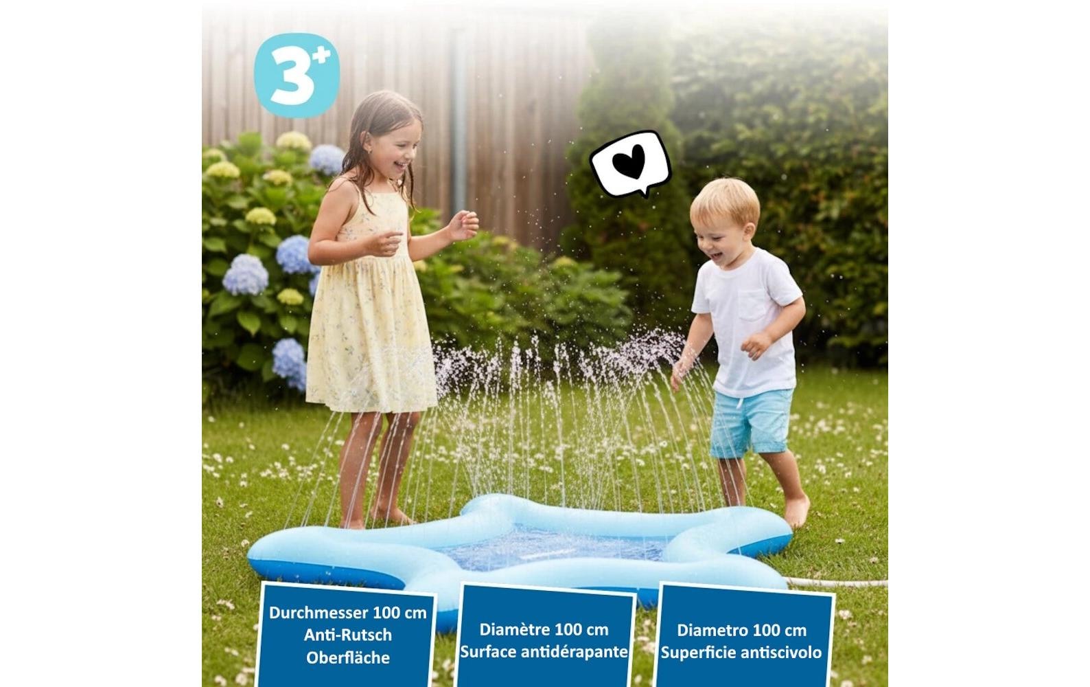 ALLEGRO Planschbecken »mit Sprinkler Star«