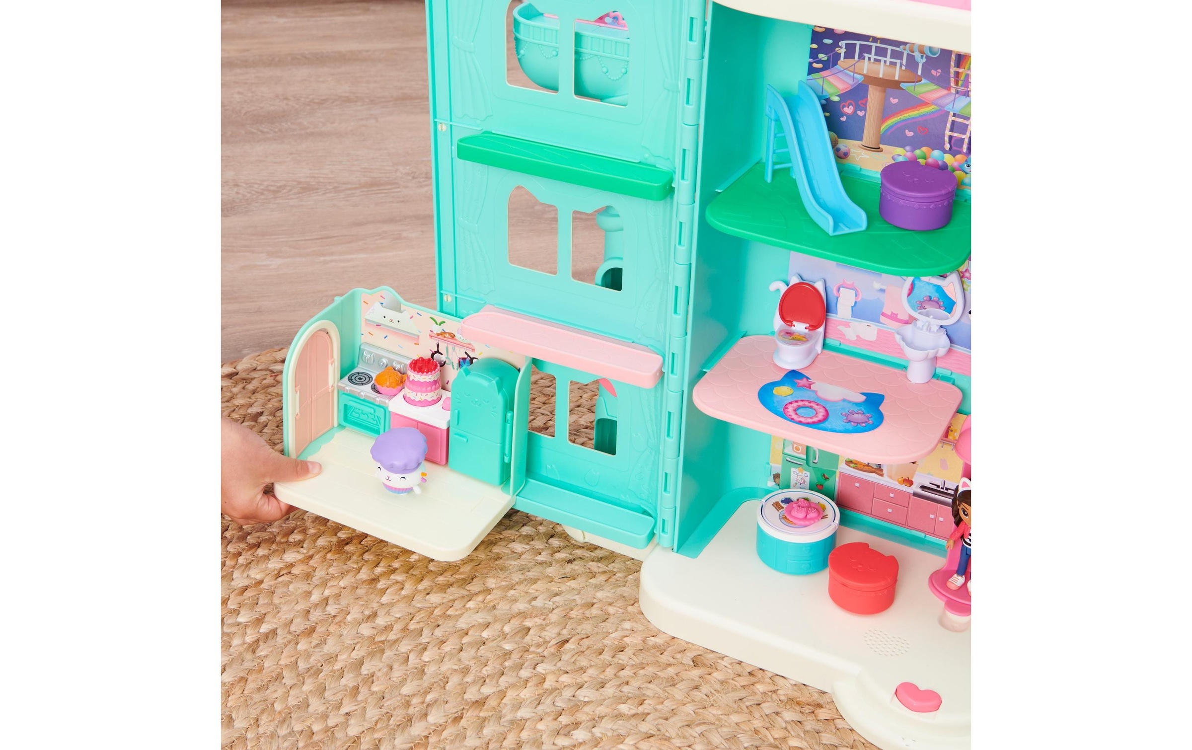 Spielwelt »Spinmaster Gabby's Dollhouse Cakey's Küche Deluxe Rooms«