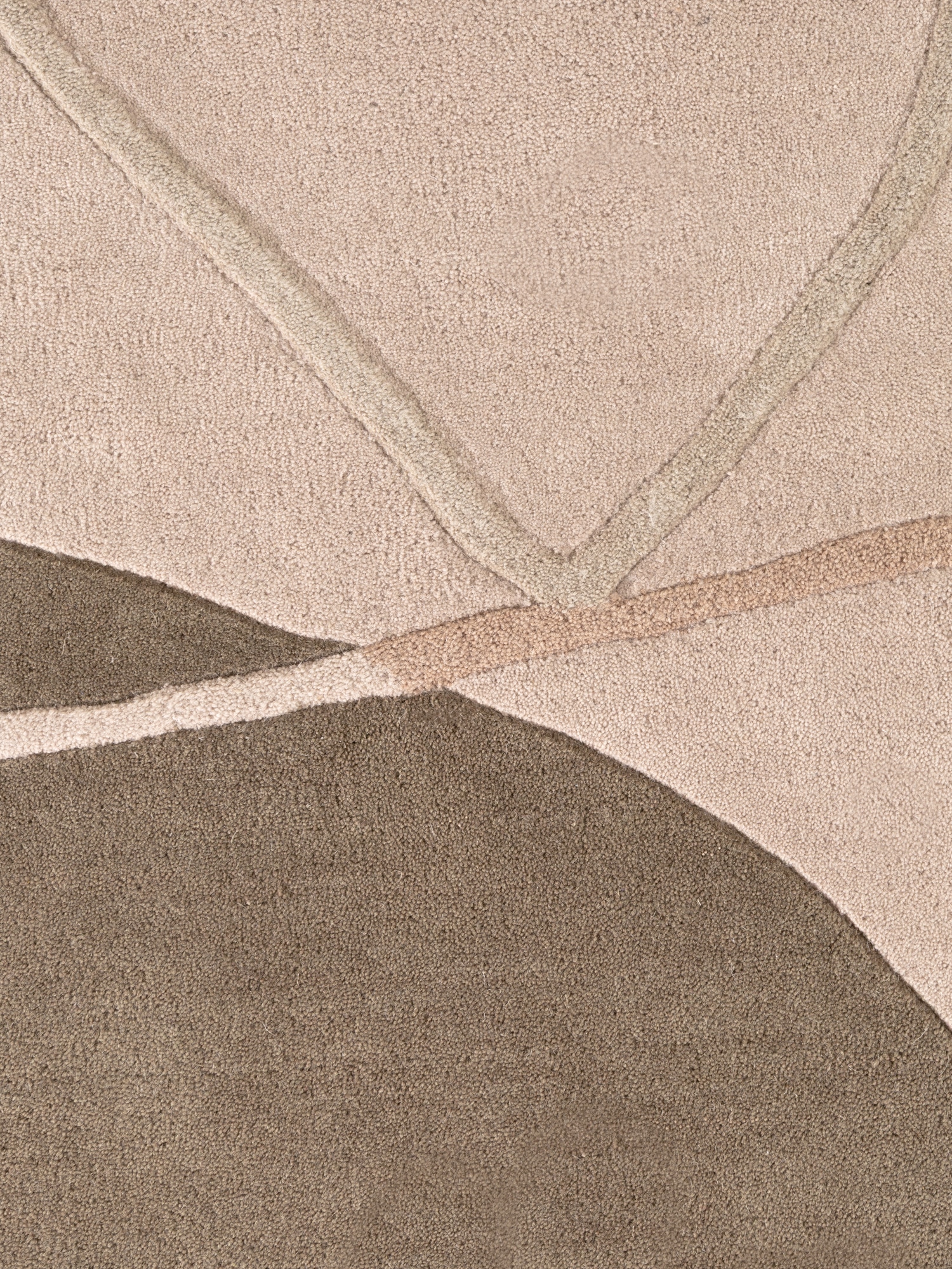 Villeroy & Boch Tapis en laine »Arteo« Rond 17 mm Höhe Laine, naturel, fait main, abstrait, poil ras, salon, chambre à coucher
