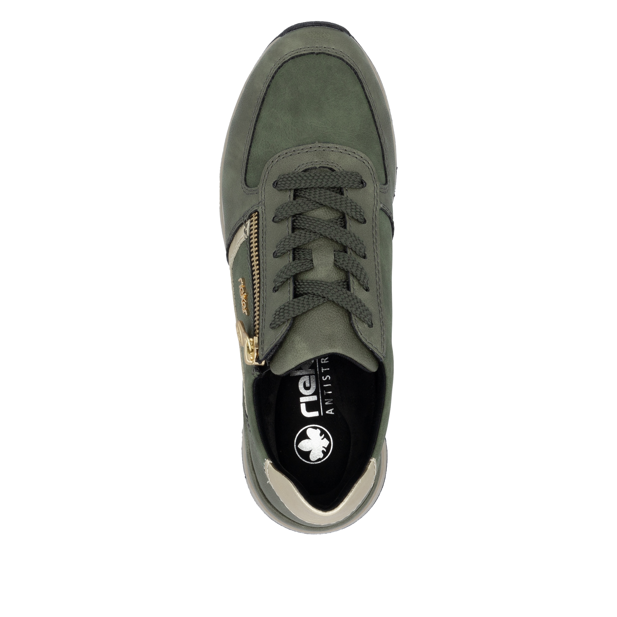 Rieker Sneakers  chaussure de loisirs, chaussure à lacets, chaussure basse avec accents mode
