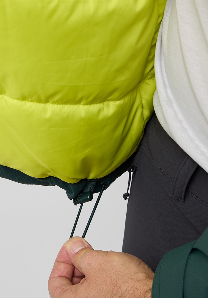 Jack Wolfskin Outdoorjacke »WISPER INS JKT M« mit Kapuze