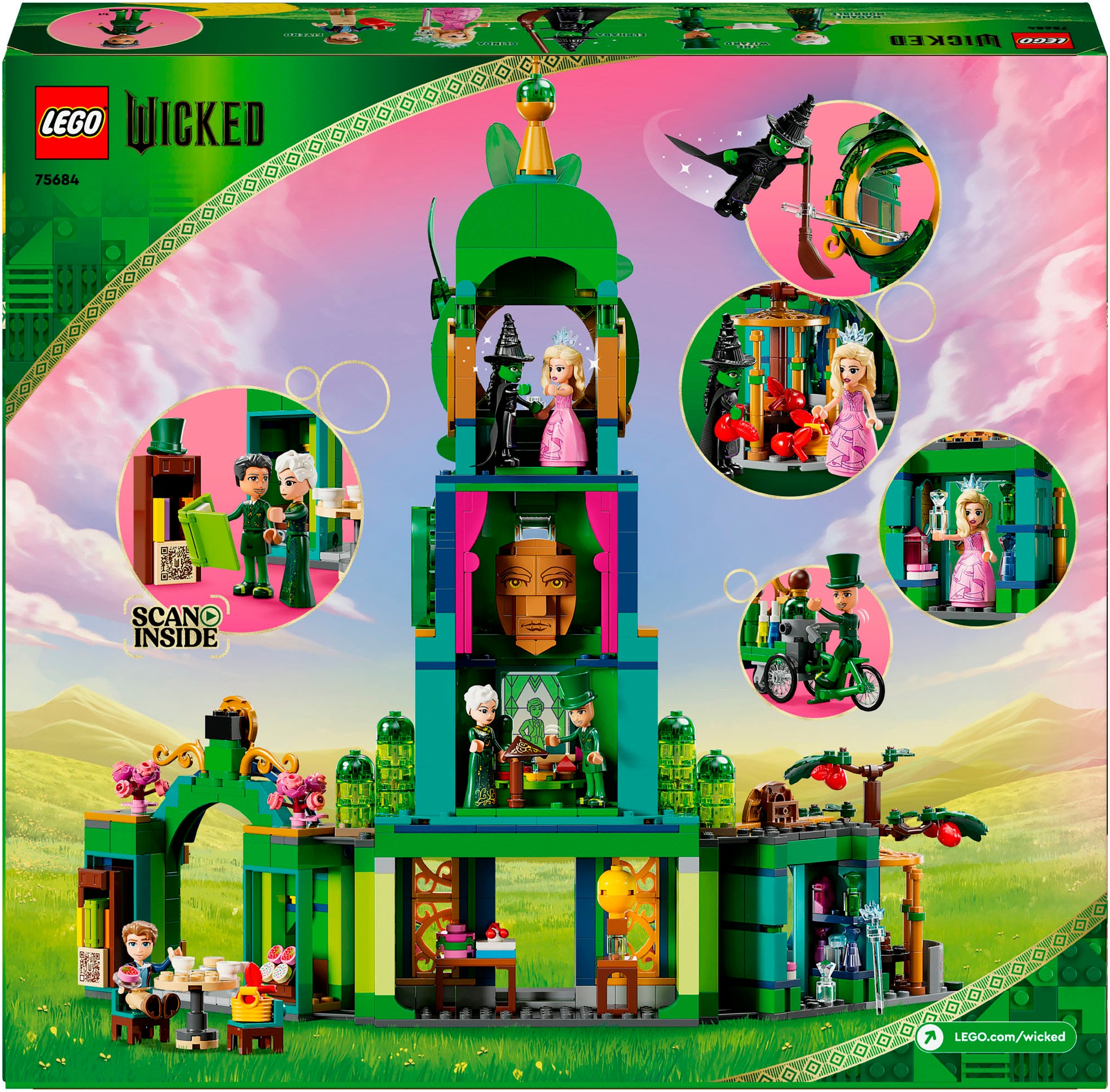 LEGO® Pions de construction »Willkommen in Emerald City (75684), LEGO Wicked« Made in Europe