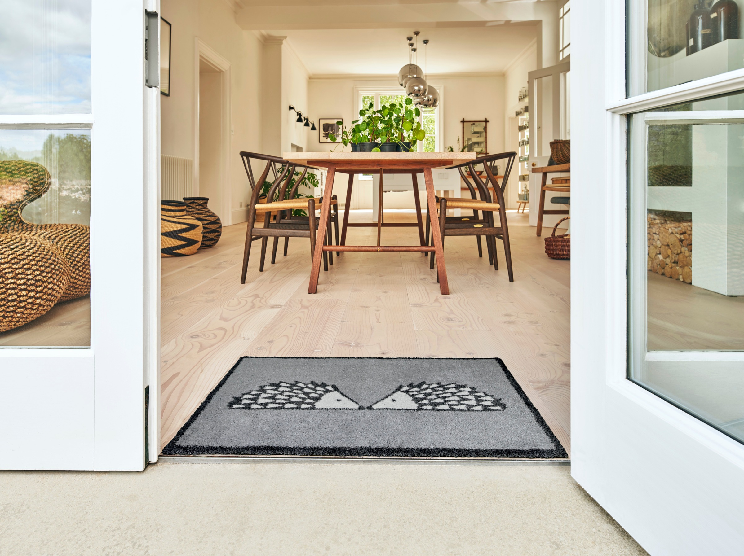 Turtle Mat Tapis de sol »Kissing Spike Slate« Rectangulaire 9 mm Höhe