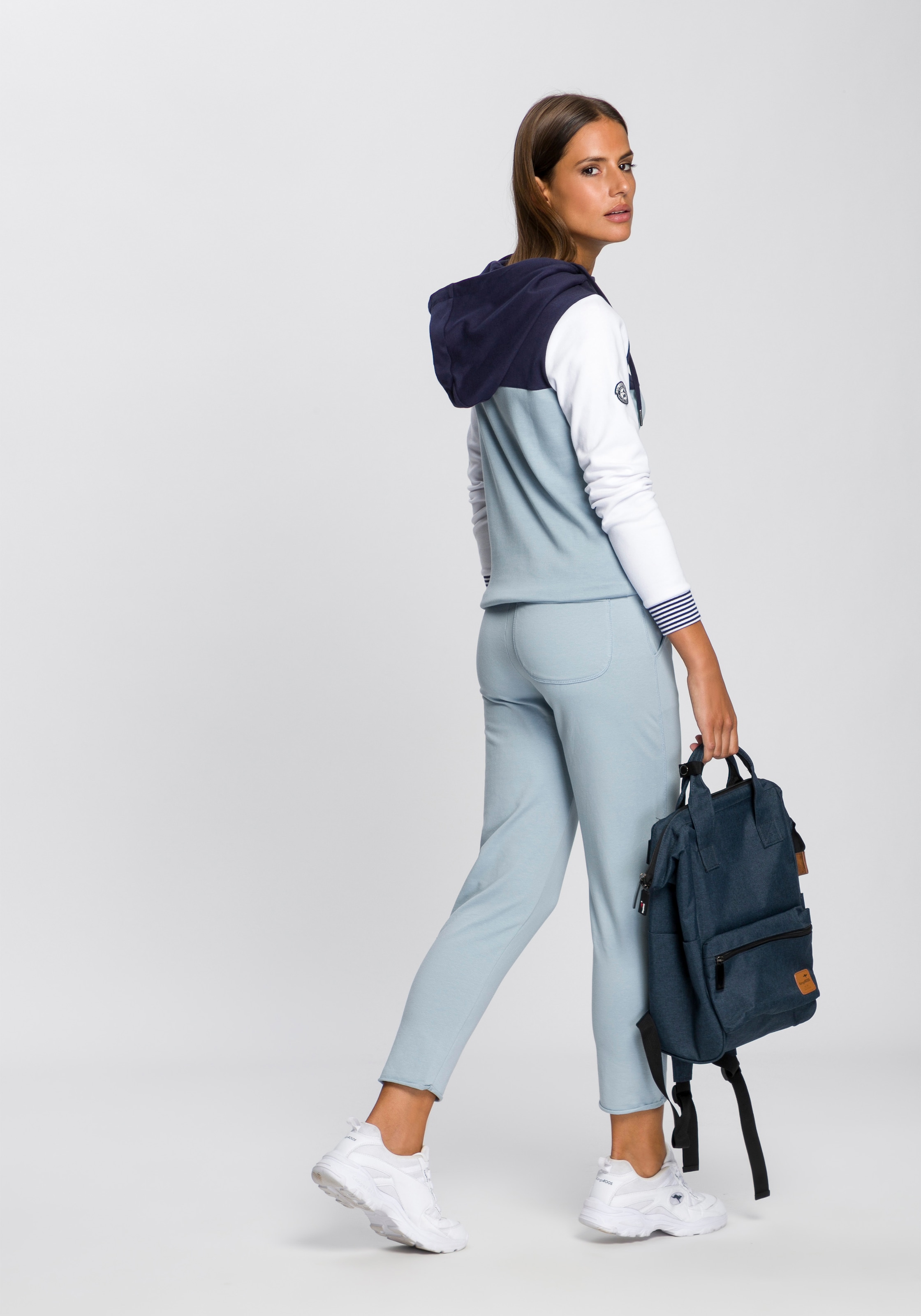 KangaROOS Jogginghose, in 7/8-Länge mit Logo-Druck