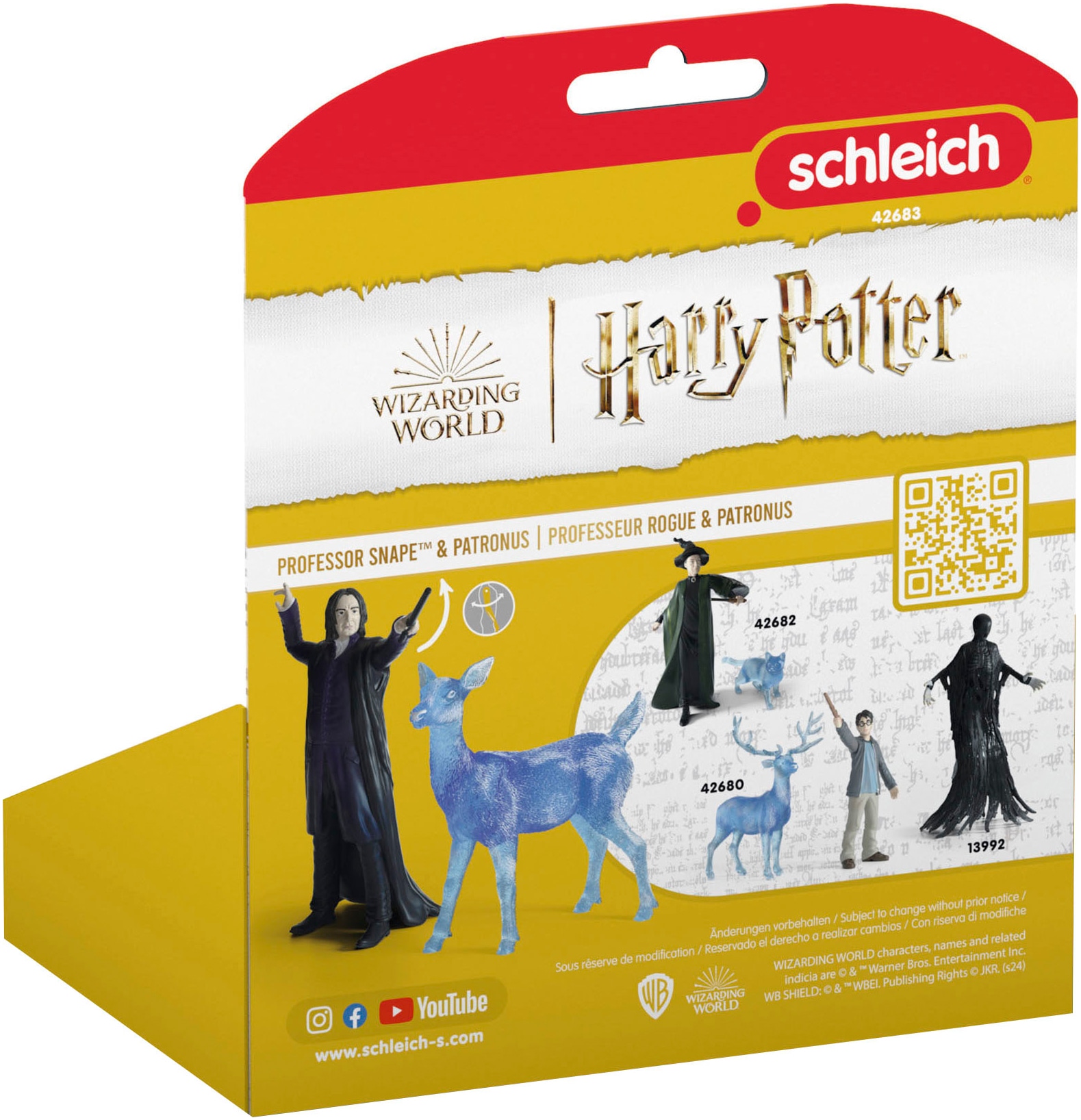 Schleich® »WIZARDING WOLRD™, Professor Snape & Patronus (42683)«