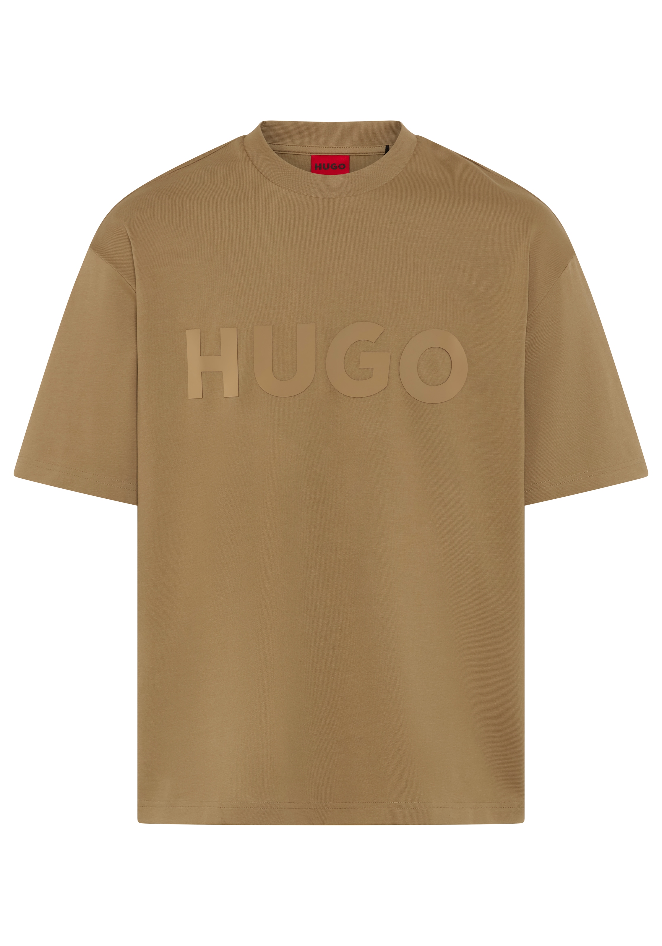 HUGO T-shirt »Dinkee« Coupe oversize, coton pur, impression logo