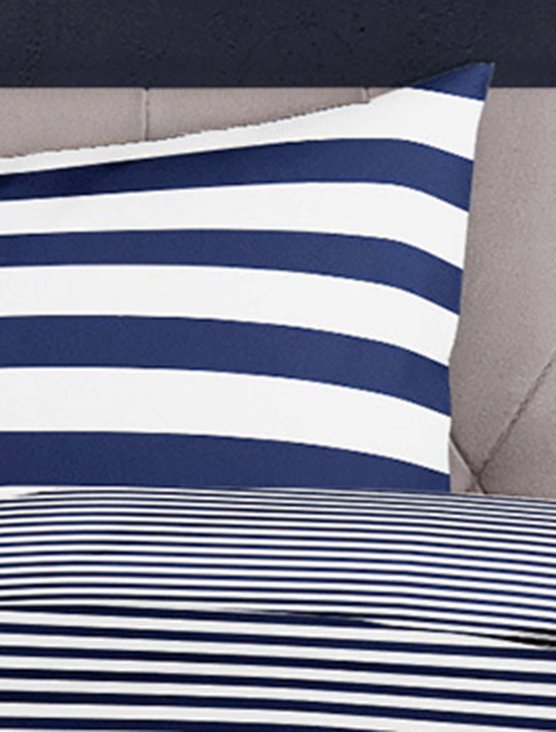 BIERBAUM Bettwäsche »Modern Stripes«, Mako-Satin, 100 % Baumwolle, gestreift, pflegeleicht