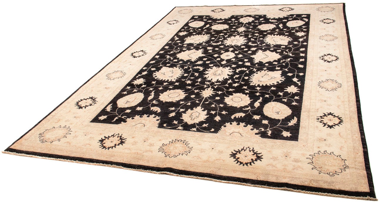 Image of morgenland Orientteppich »Ziegler - 317 x 209 cm - dunkelblau«, rechteckig, 6 mm Höhe, Wohnzimmer, Handgeknüpft, Einzelstück mit Zertifikat bei Ackermann Versand Schweiz