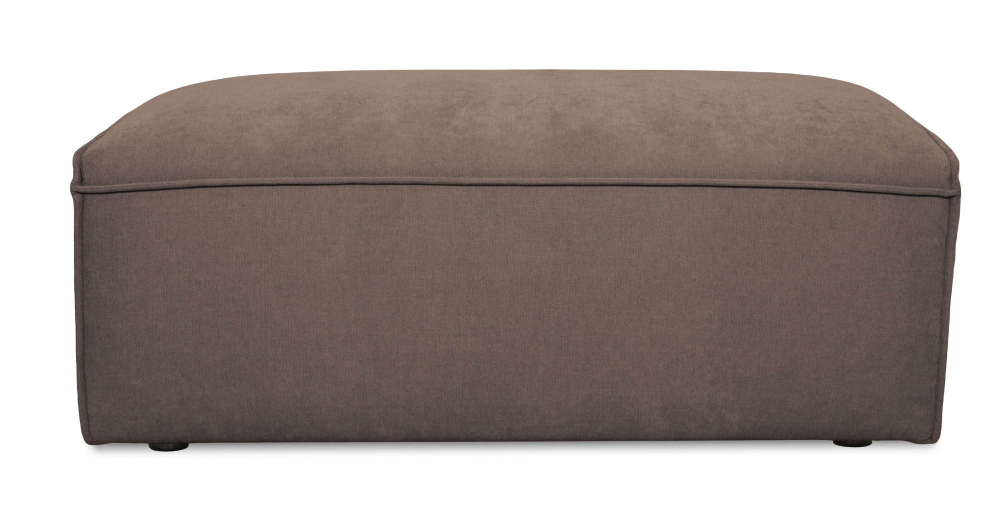 GOODproduct Polsterhocker »Mittell, Chenille« 102x61 cm, bodentief