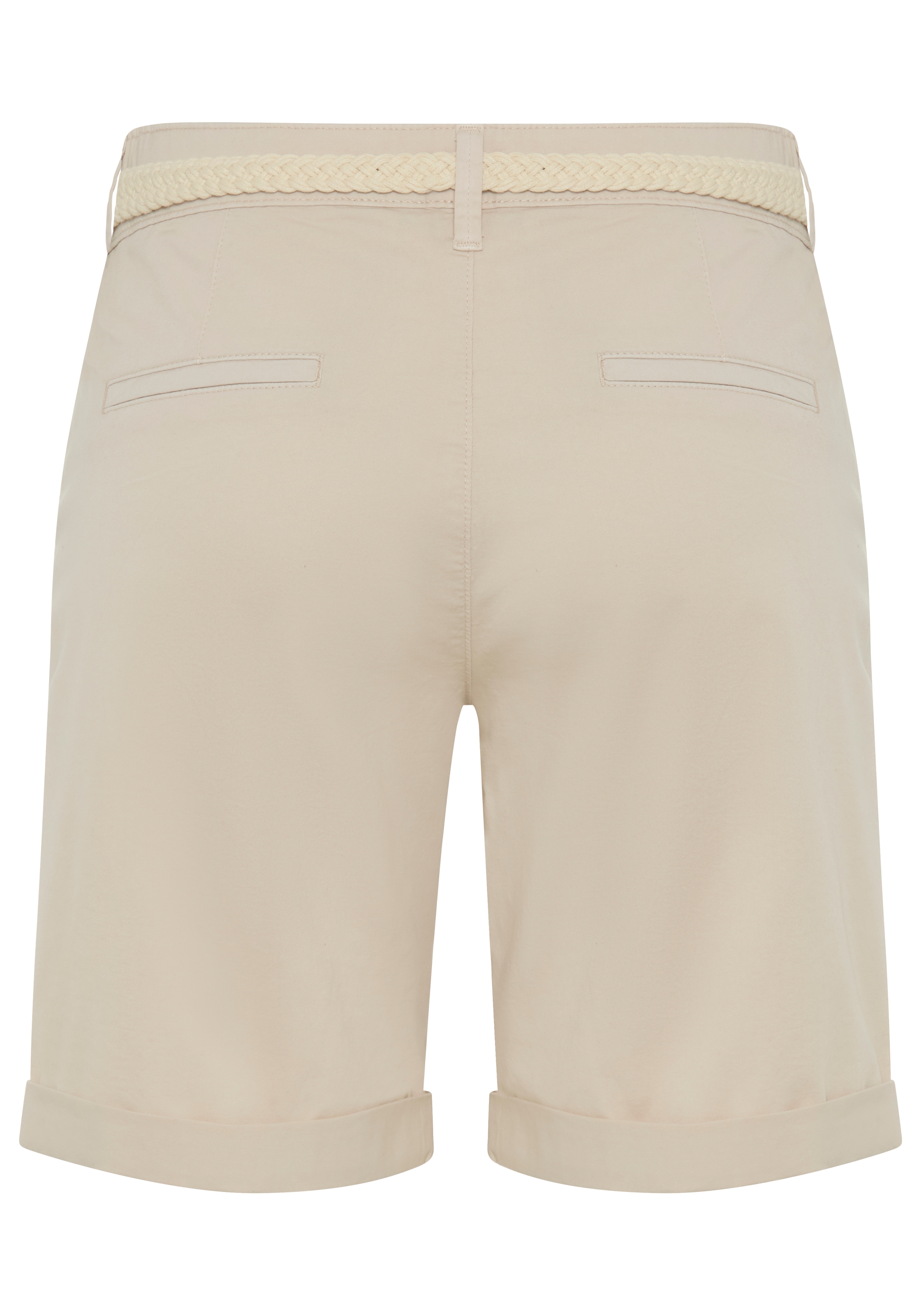 MAC Short en chino »CHINO SHORTS belt«  ceinture tressée incluse