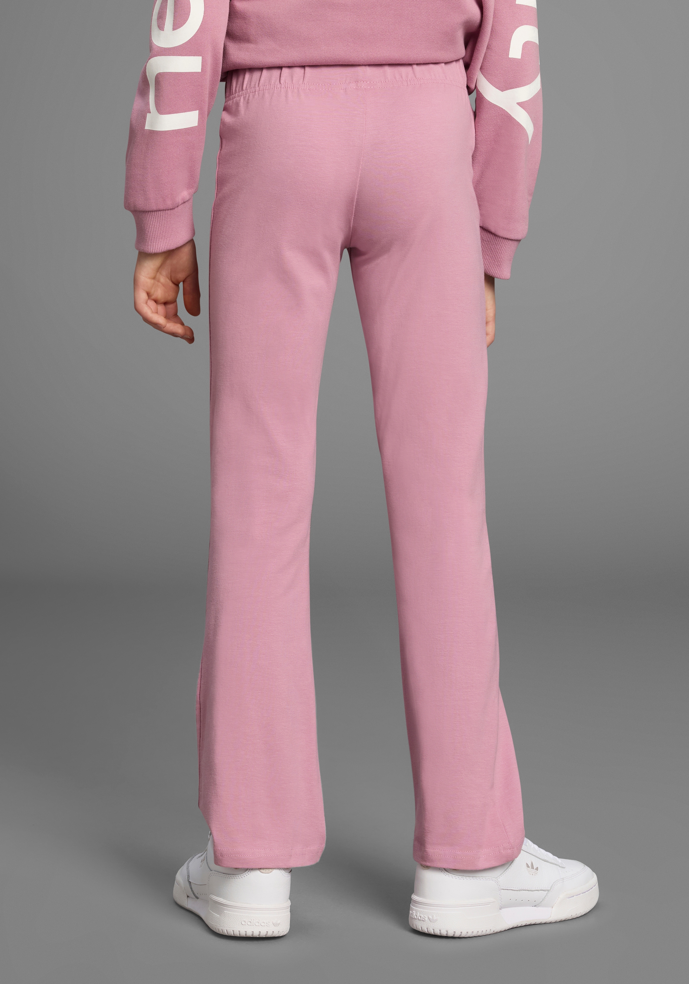 H.I.S Leggings »2er Packung Leggings mit Schlag«, (Packung, 2 tlg.), NEUHEIT: H.I.S für TEENS! 2er Packung Jazzpants