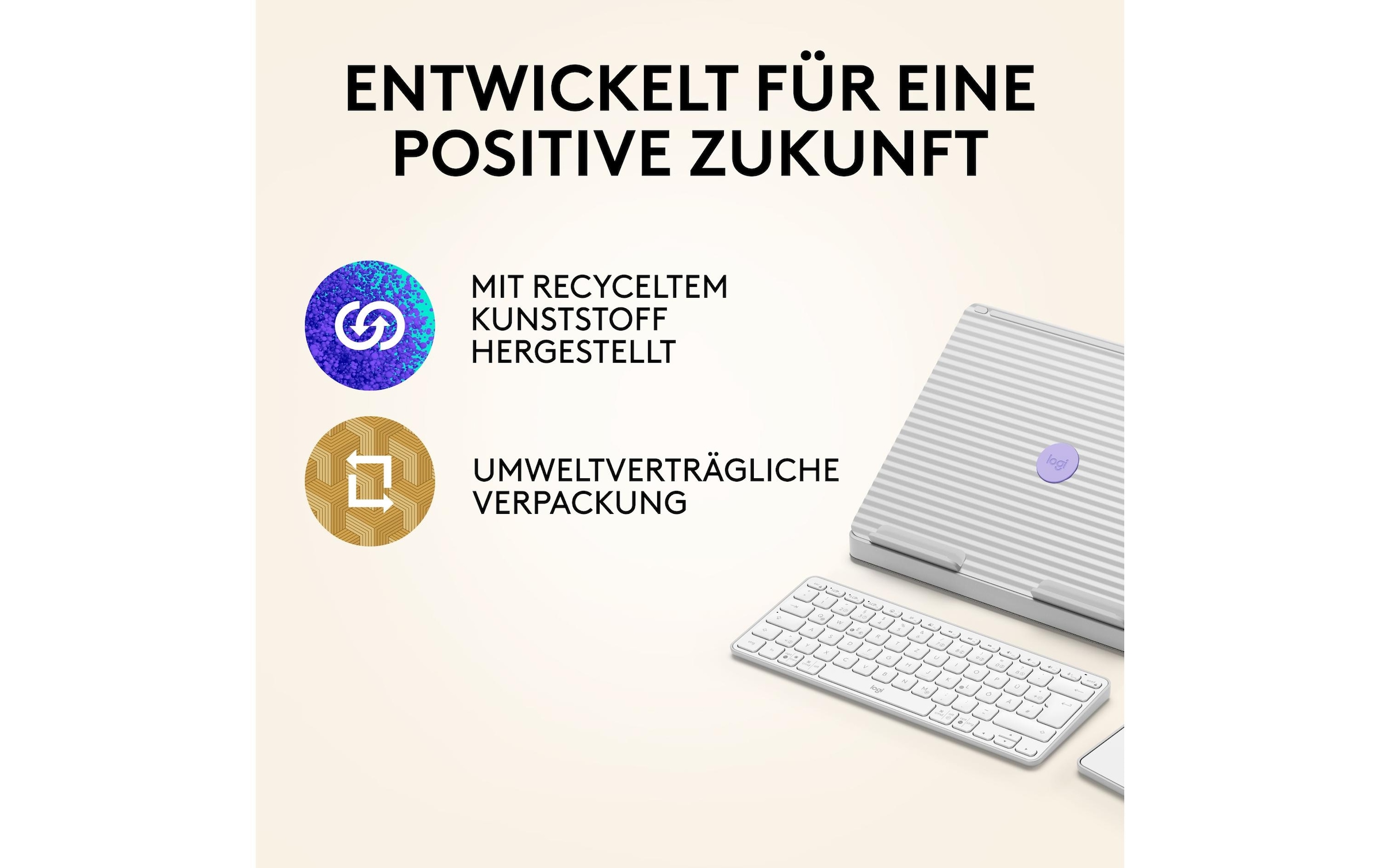 Logitech Clavier de tablette »Cover Casa Pop-Up Desk« ()