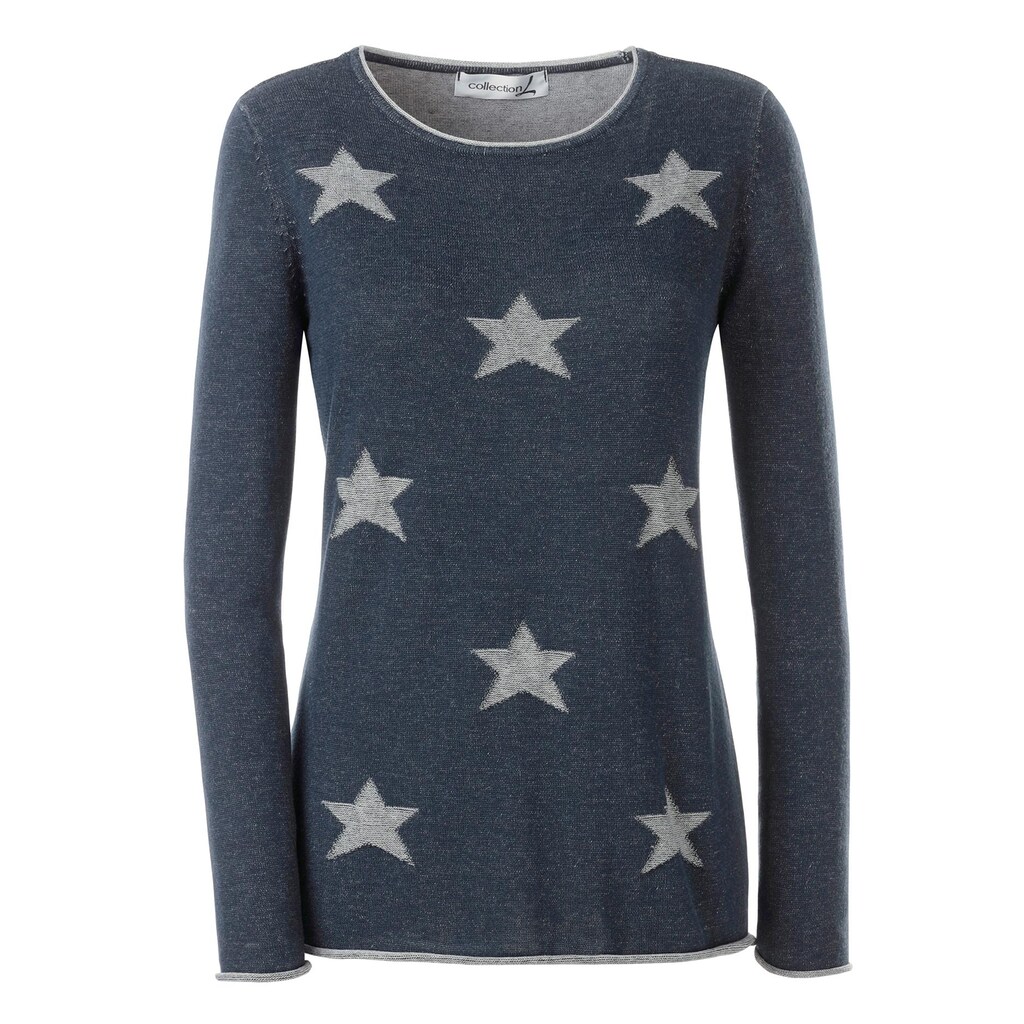 Casual Looks Rundhalspullover »Pullover«