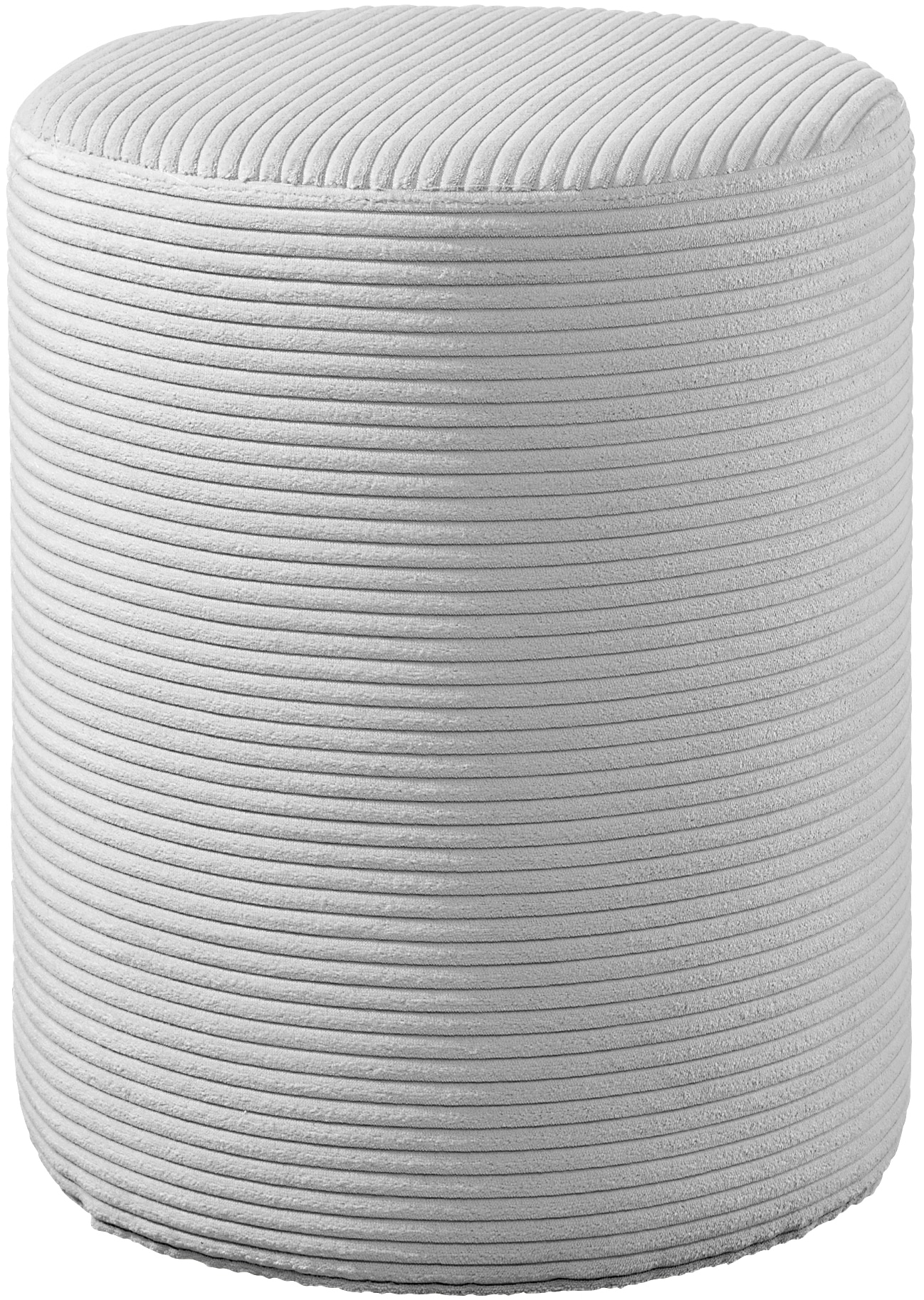 Image of Maintal Polsterhocker "Wiesenbach" in Cord Bezug