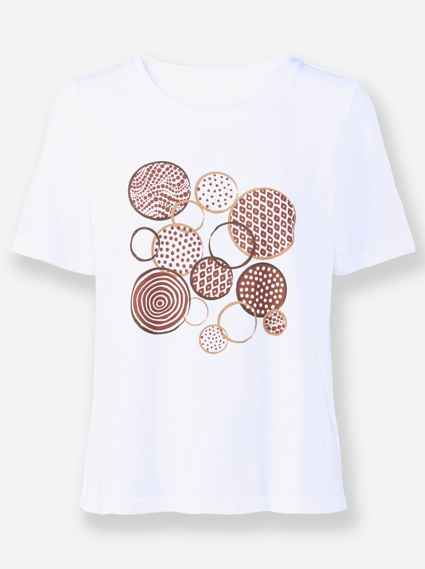 Inspirationen Rundhalsshirt »Kurzarm-Shirt«