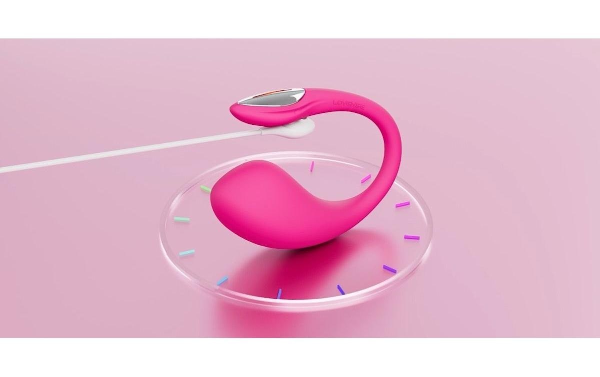   Vibrator »Lovense Ei Lush 4 Lush 4« Vibrationsei mit beeindruckenden Lichteffekten