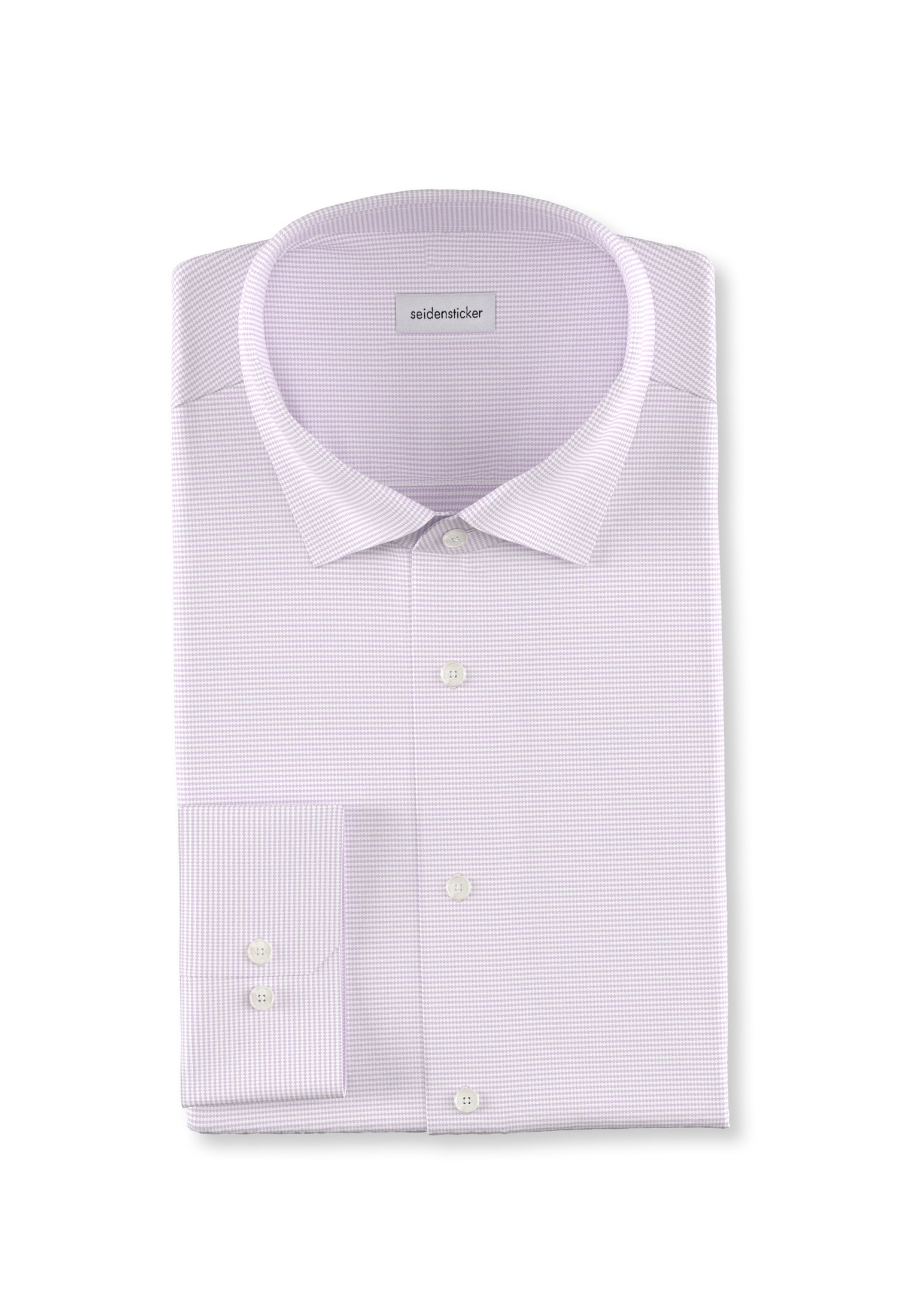 seidensticker Businesshemd »Schwarze Rose« Shaped 1/1 Kentkragen Struktur