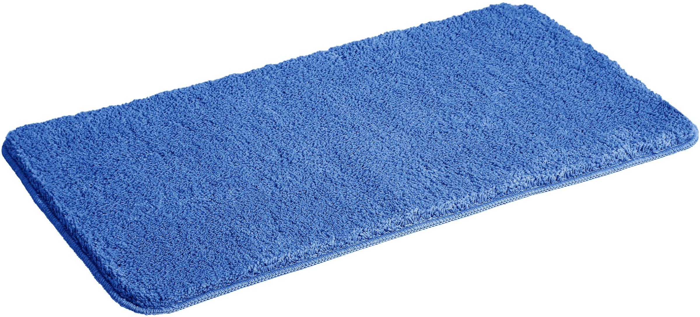 my home Badematte »Inga, Badezimmer Teppich, Badvorleger«, rutschhemmend beschichtet, schnell trocknend-strapazierfähig-fussbodenheizungsgeeignet, Badteppich, unifarben, weich, als halbrund und rechteckig erhältlich