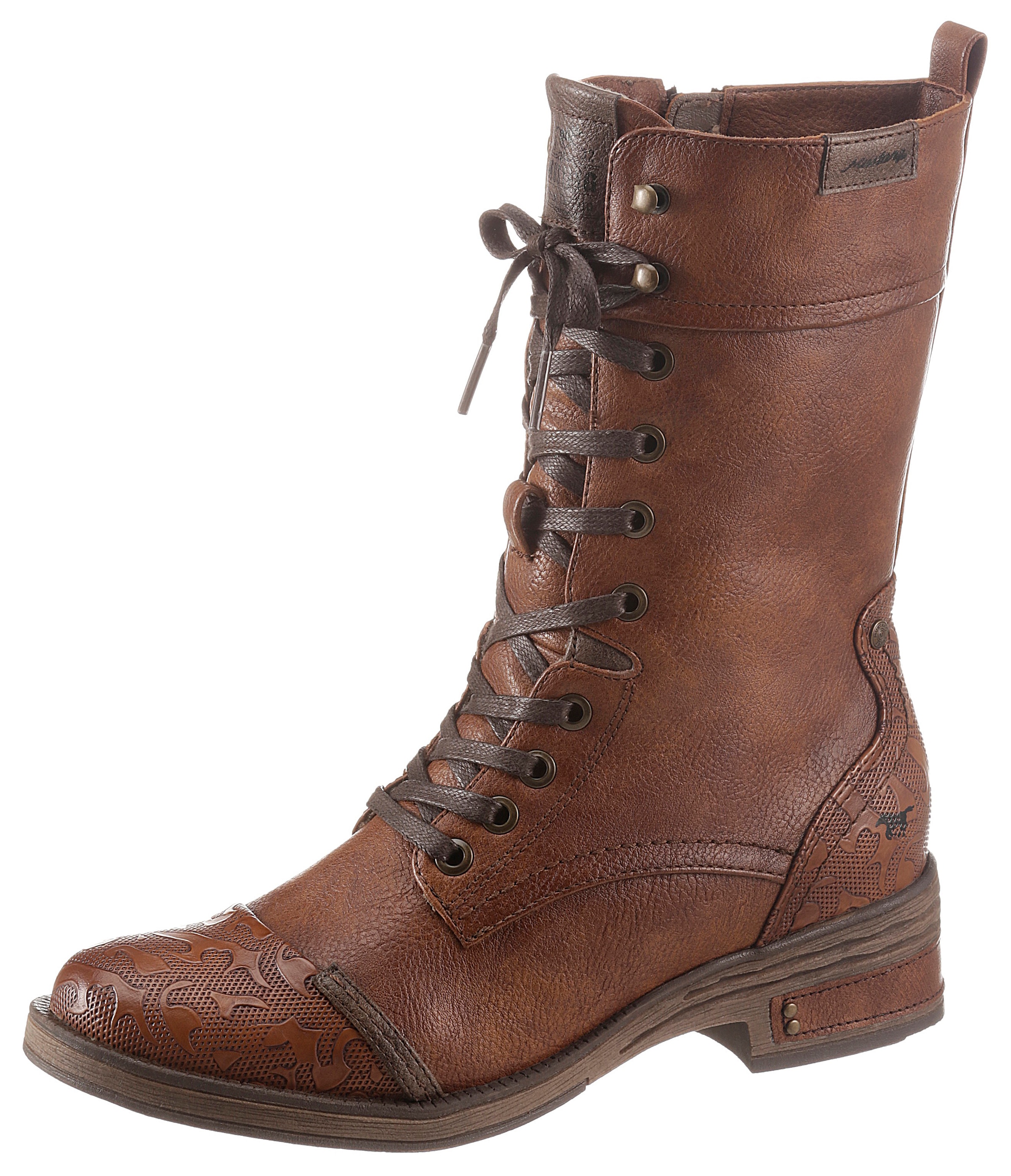 Image of Mustang Shoes Schnürstiefel, mit Innenreissverschluss bei Ackermann Versand Schweiz