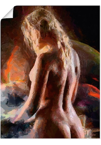 Poster »Nackt von hinten«, Erotische Bilder, (1 St.)