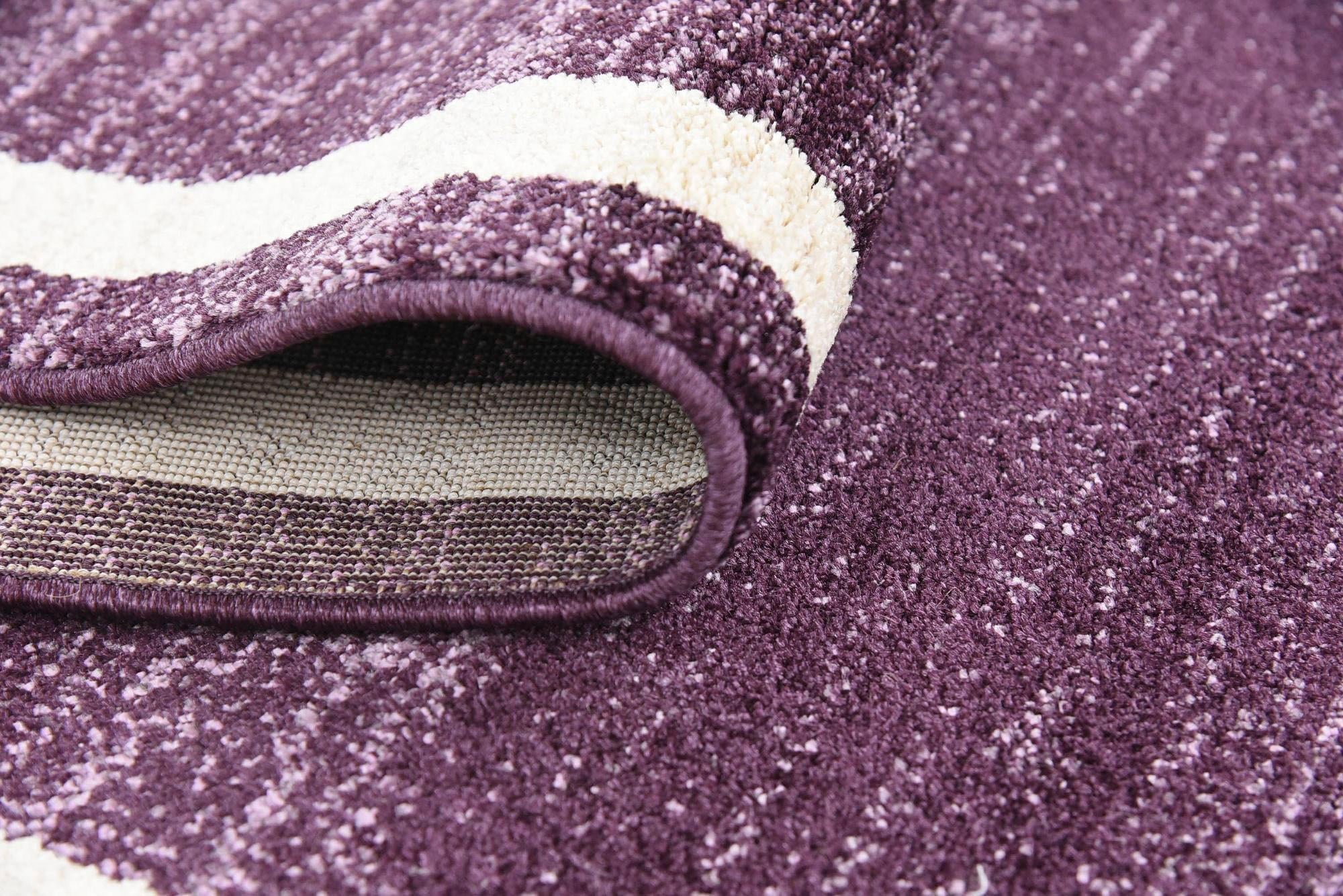 Myflair Möbel & Accessoires Teppich »Good Times, LAGERRÄUMUNG!« rechteckig 13 mm Höhe Kurzflor, gewebt, melierte Optik, mit Bordüre