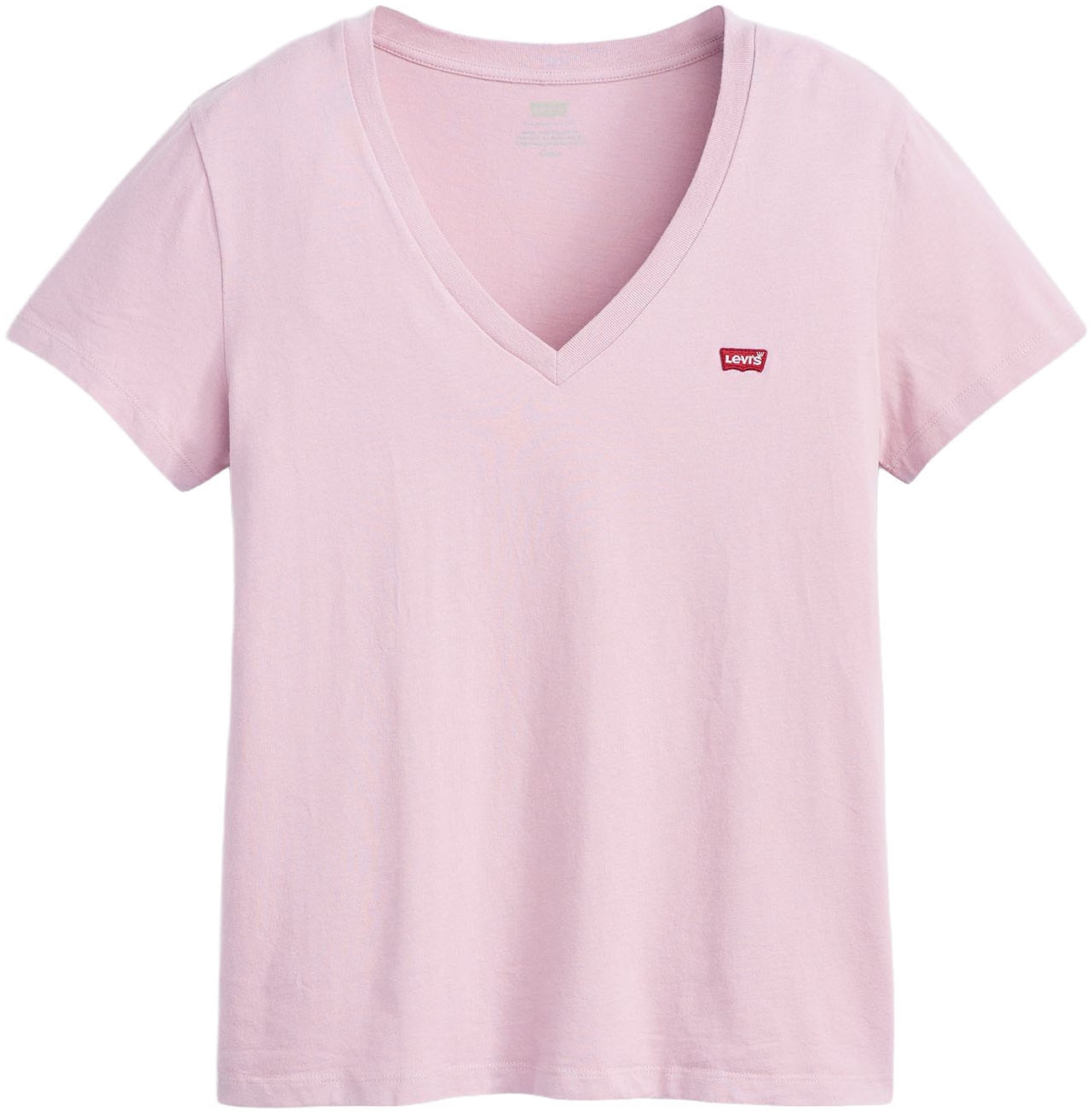 Levi's® V-Shirt »Perfect Tee«, mit kleinem Batwing- Logo