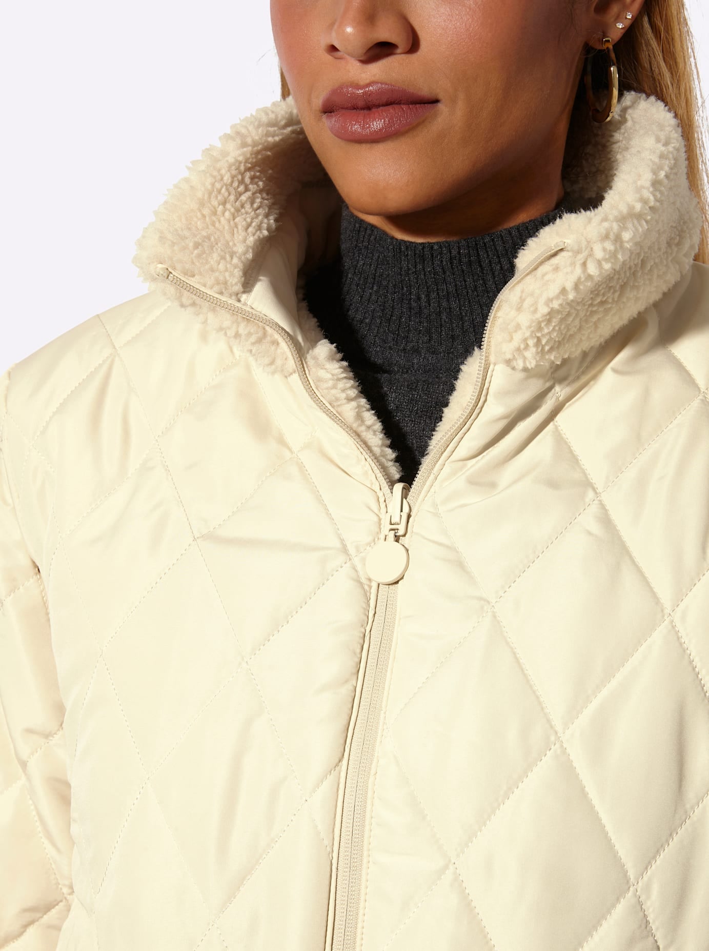 Inspirationen Veste réversible ohne Kapuze