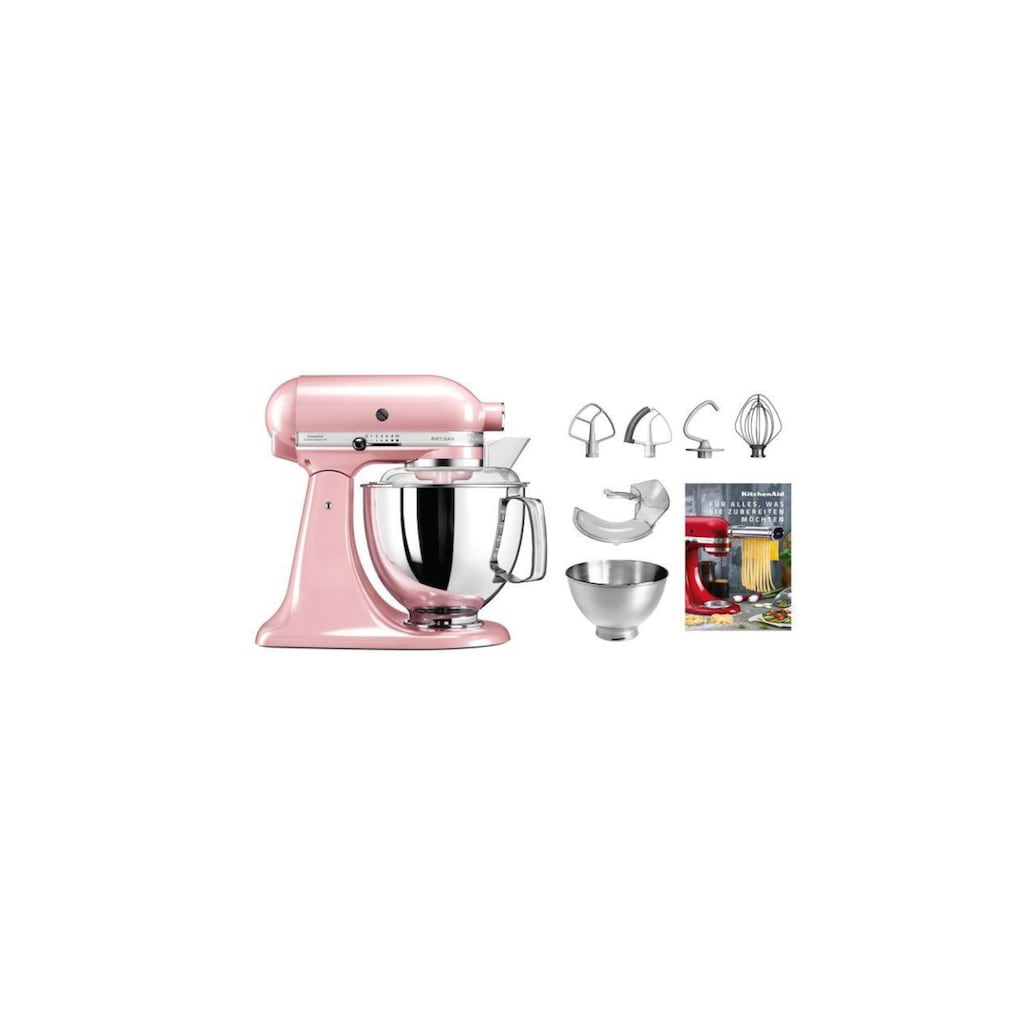 KitchenAid Küchenmaschine »KSM200 Pink«