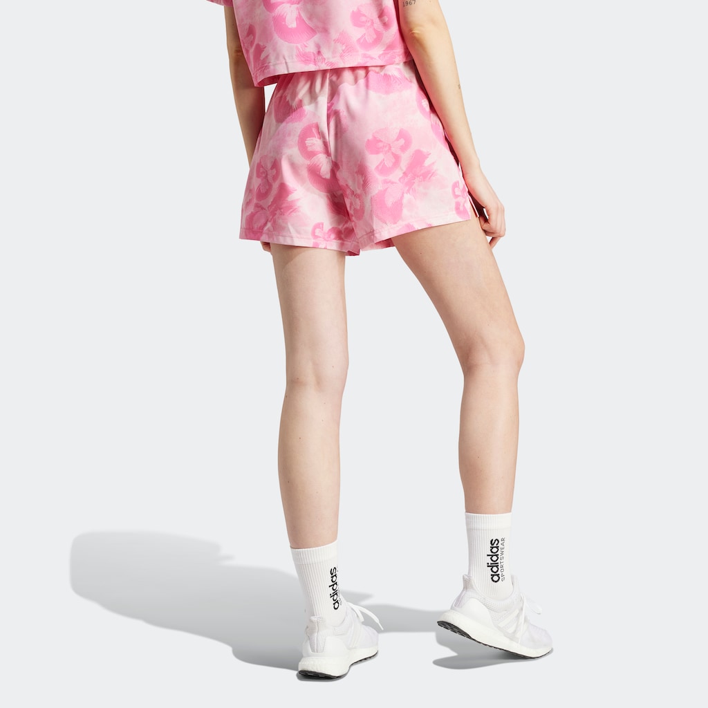 adidas Sportswear Shorts »W AOP SHORT«, (1 tlg.)