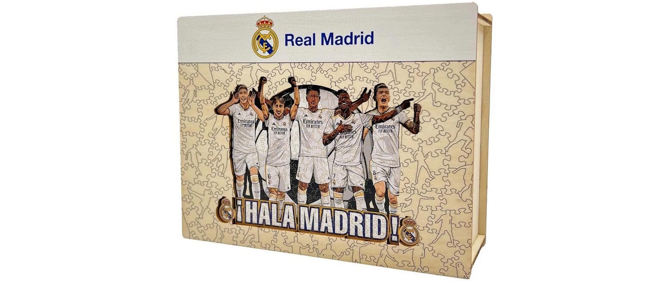   Puzzle »Iconic Real Madrid CF - 5 Spieler« Holzart: Birke (Herkunftsland: China)