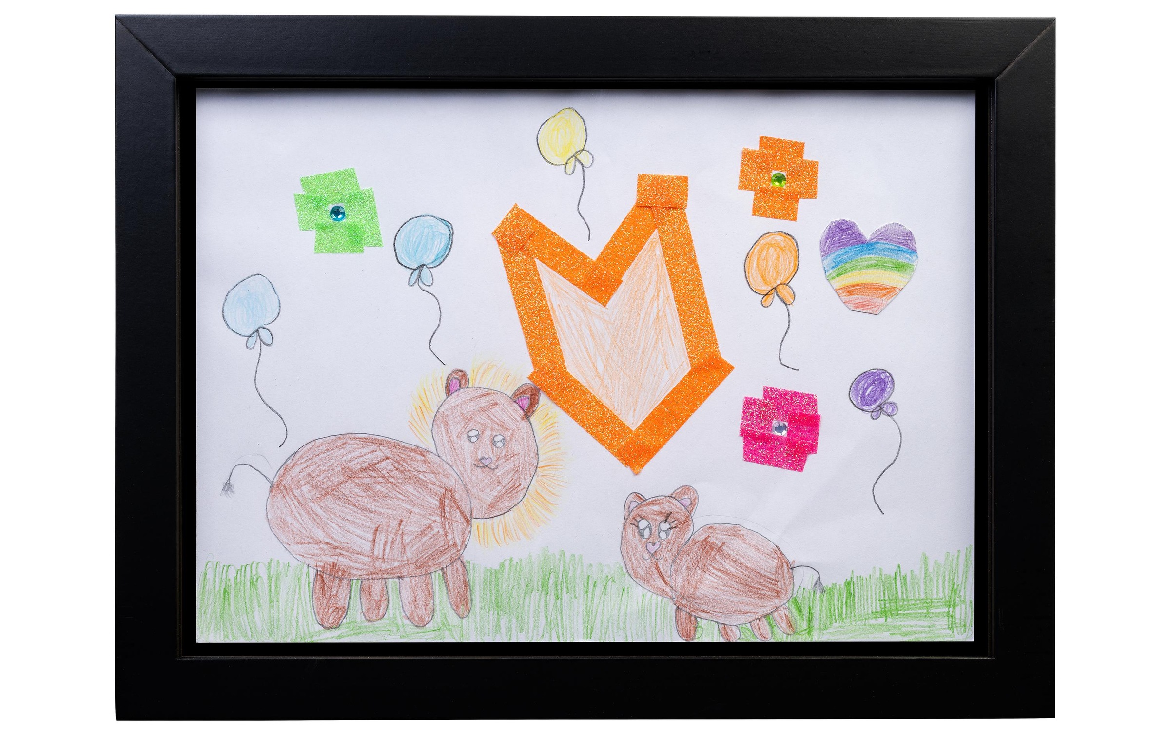 Image of Cocon Bilderrahmen "für Kinderzeichnungen 35 x 26 x 5 cm"