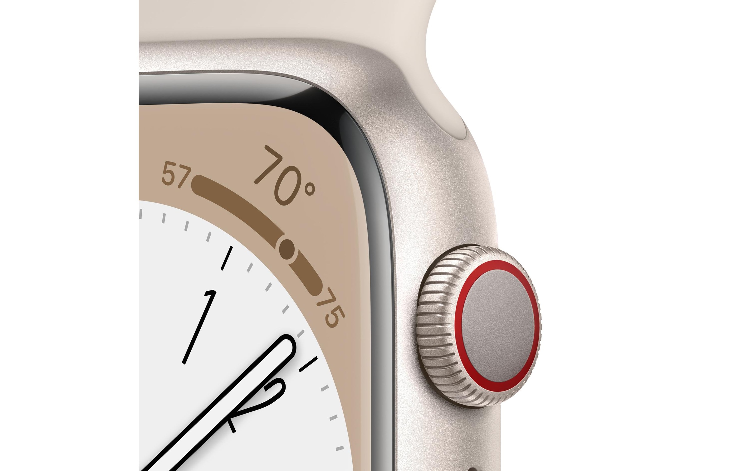 Apple Smartwatch »Series 8, Aluminium-Gehäuse«, (Watch OS)