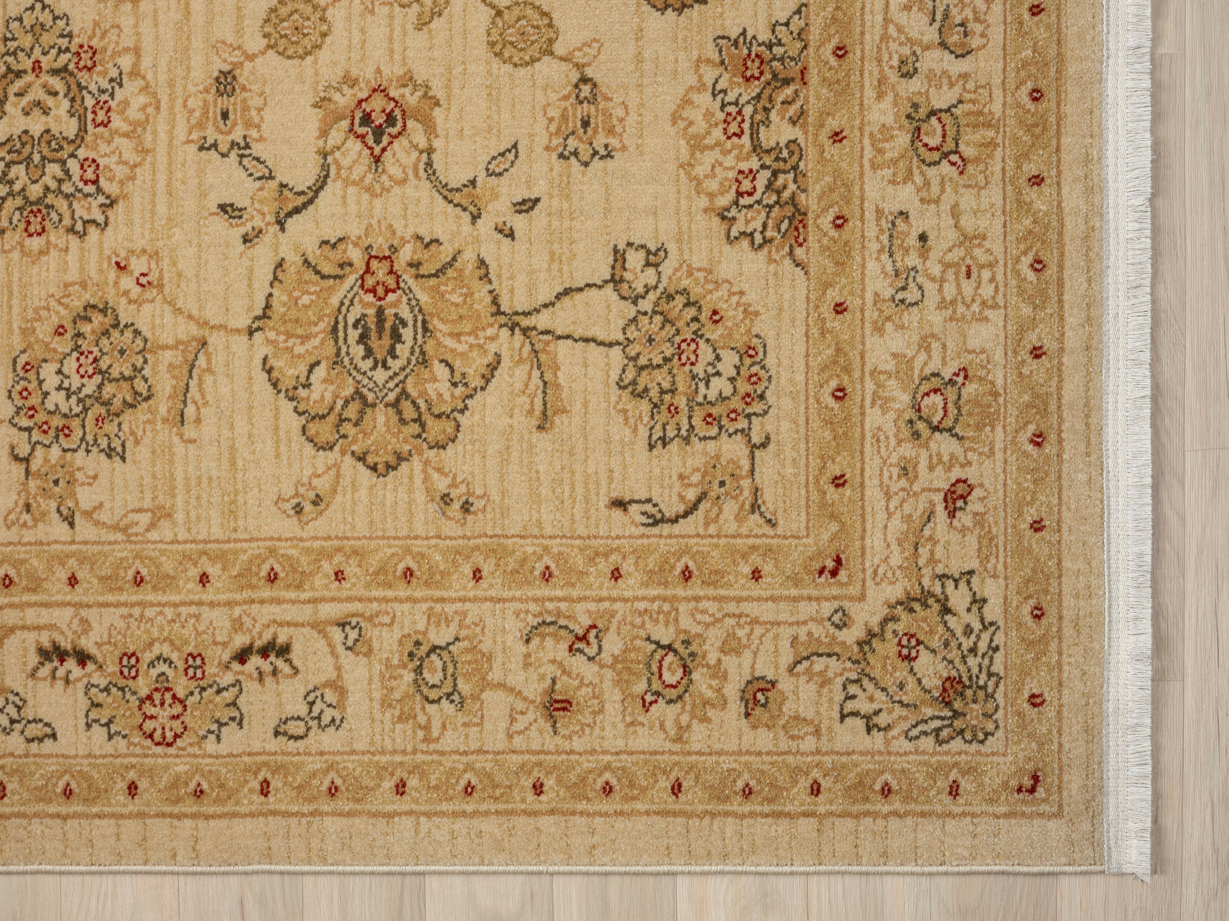 Myflair Möbel & Accessoires Teppich »Maryam 4« rechteckig 7,5 mm Höhe Kurzflor, Orient Optik, edler Glanz, mit Fransen, besonders weich