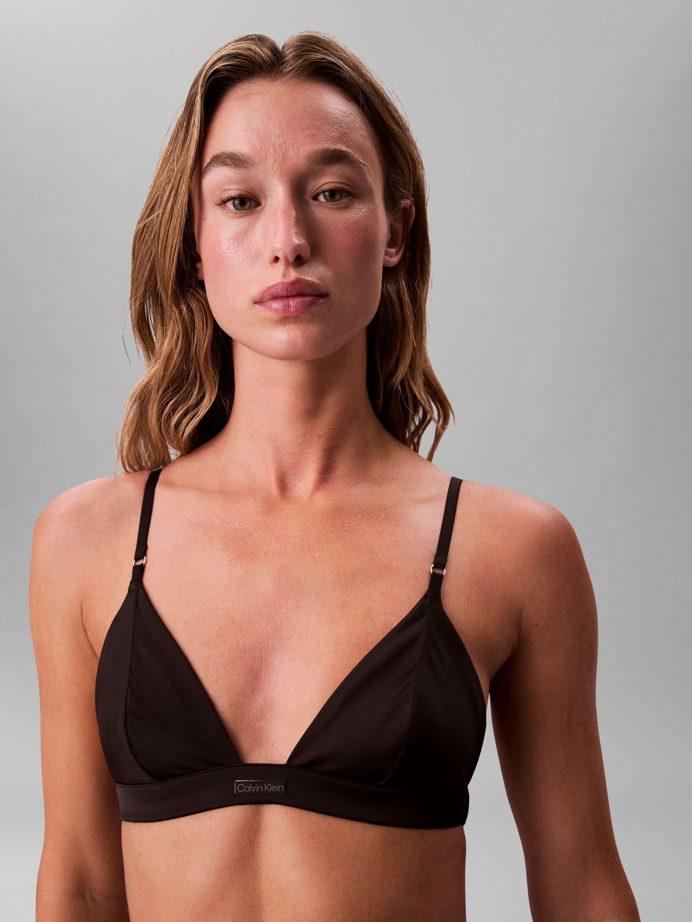 Calvin Klein Underwear Soutien-gorge triangle coupe ajustée avec ceinture élastique