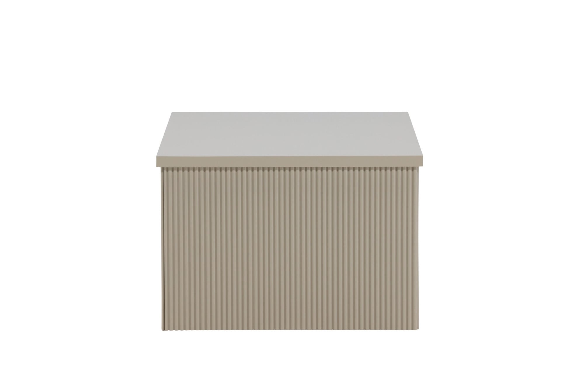 Venture Home Beistelltisch »Lenox, rechteckiger Beistelltisch in einladendem Beige, 80 × 60 cm« Ablagetisch, MDF, rechteckig, geräumig, schlicht, dezent