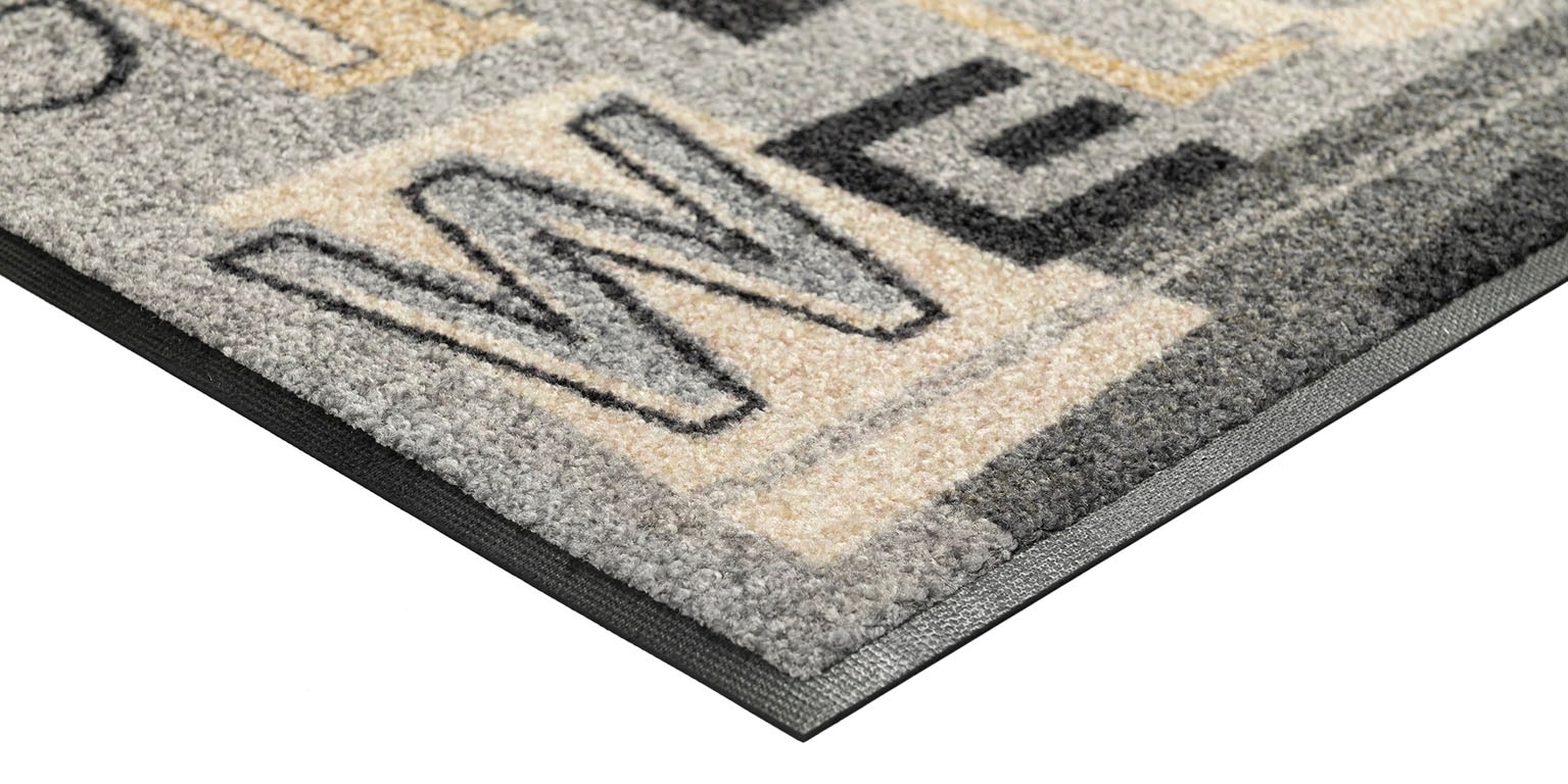 wash+dry by Kleen-Tex Fussmatte »Welcome Goodbye«, rechteckig