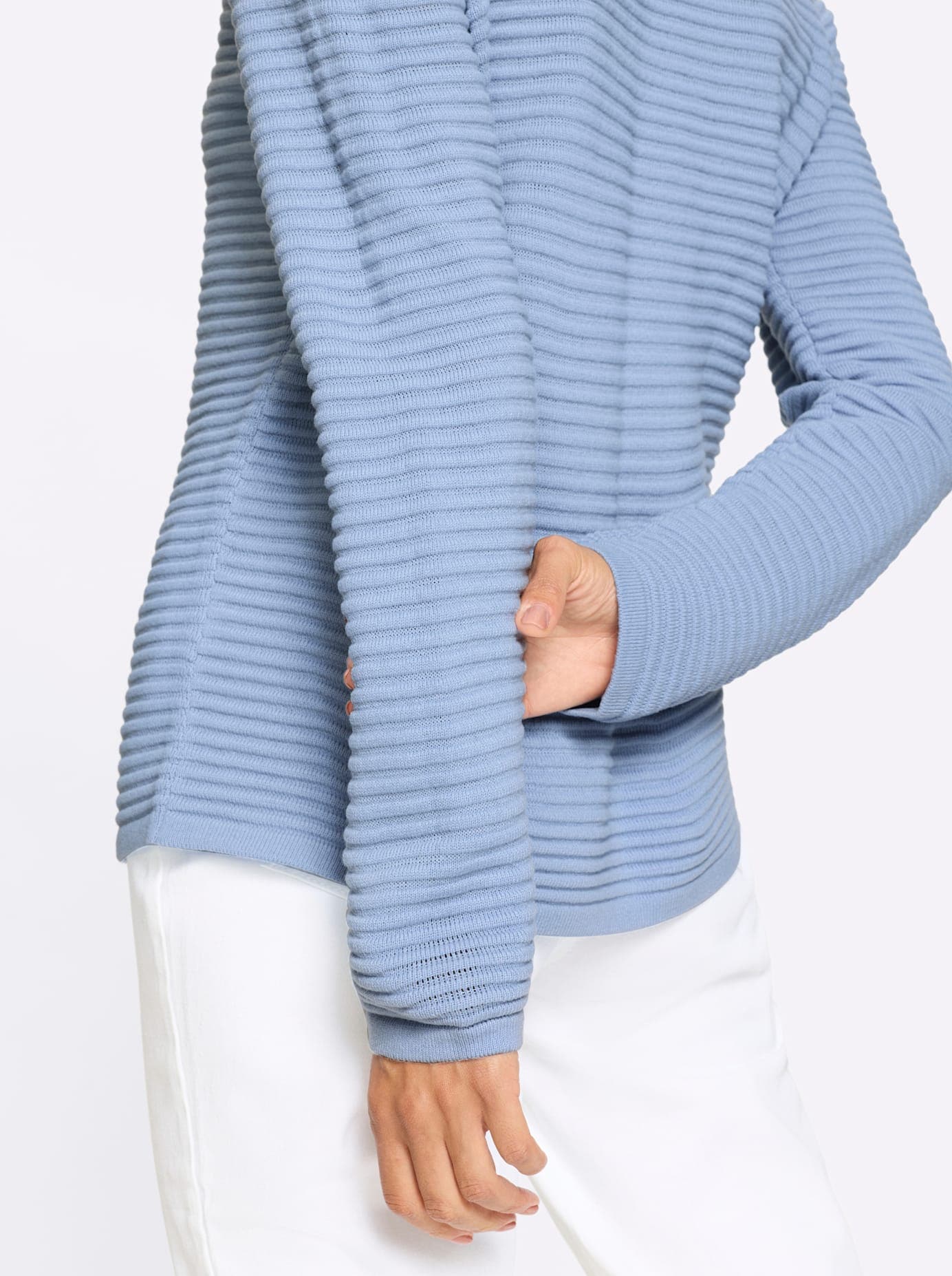   Pull à col rond »Langarm-Pullover«