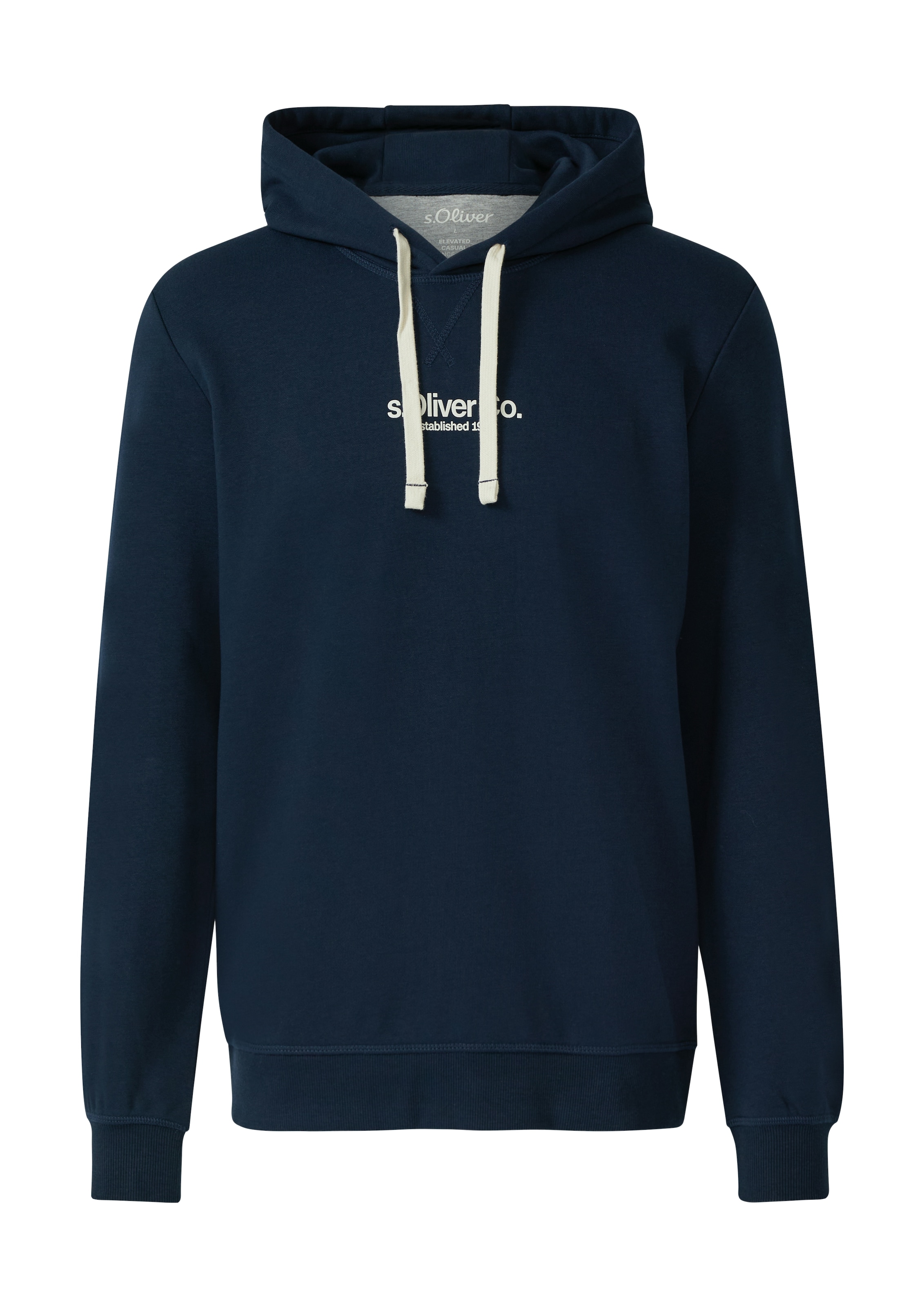 s.Oliver Hoodie , mit Logo Schriftzug
