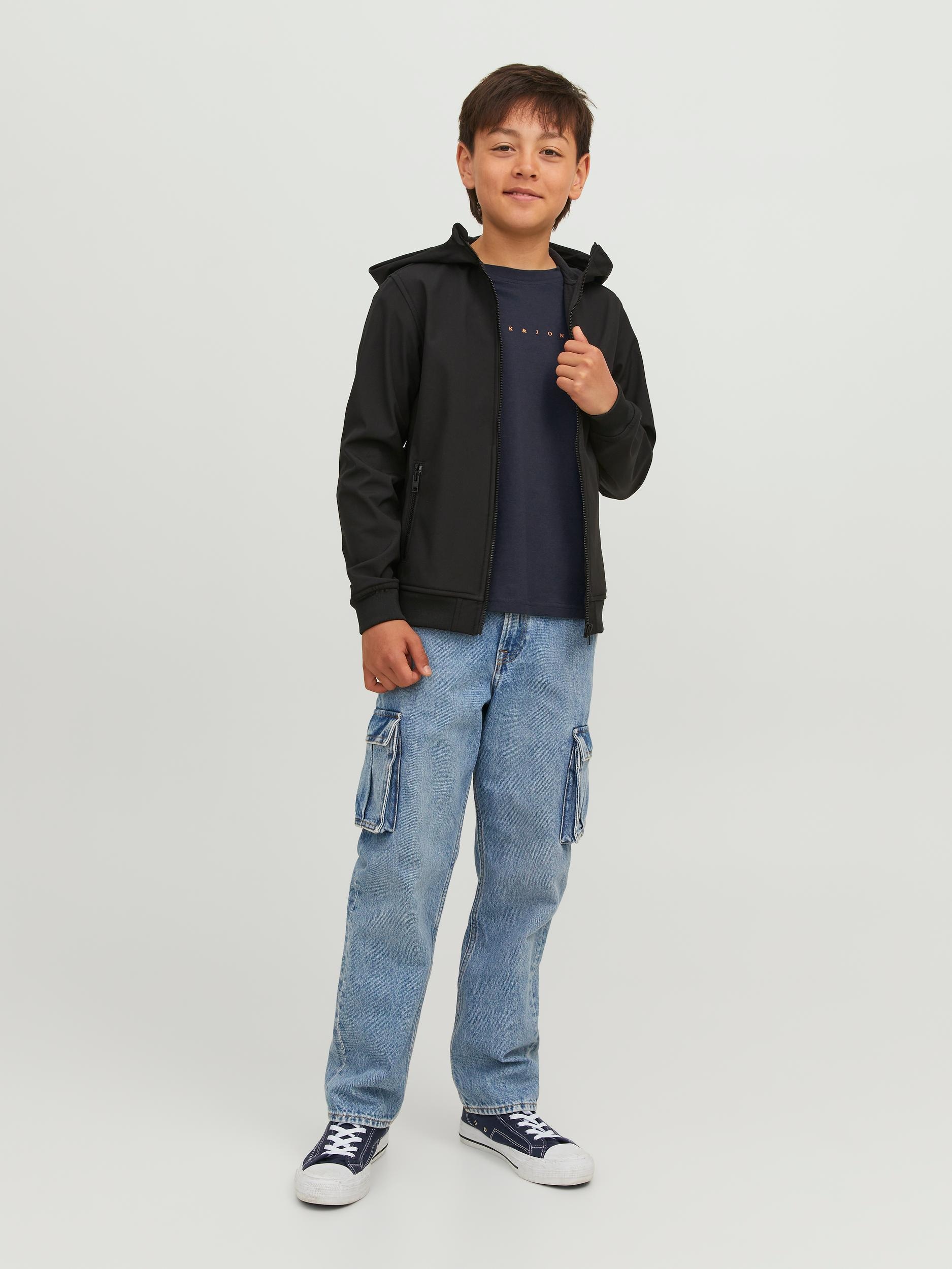 Jack & Jones Junior Rundhalsshirt »JJESTAR lässig, weich, atmungsaktiv, stylisch« bedruckt, casual, relaxed fit, Rundhals