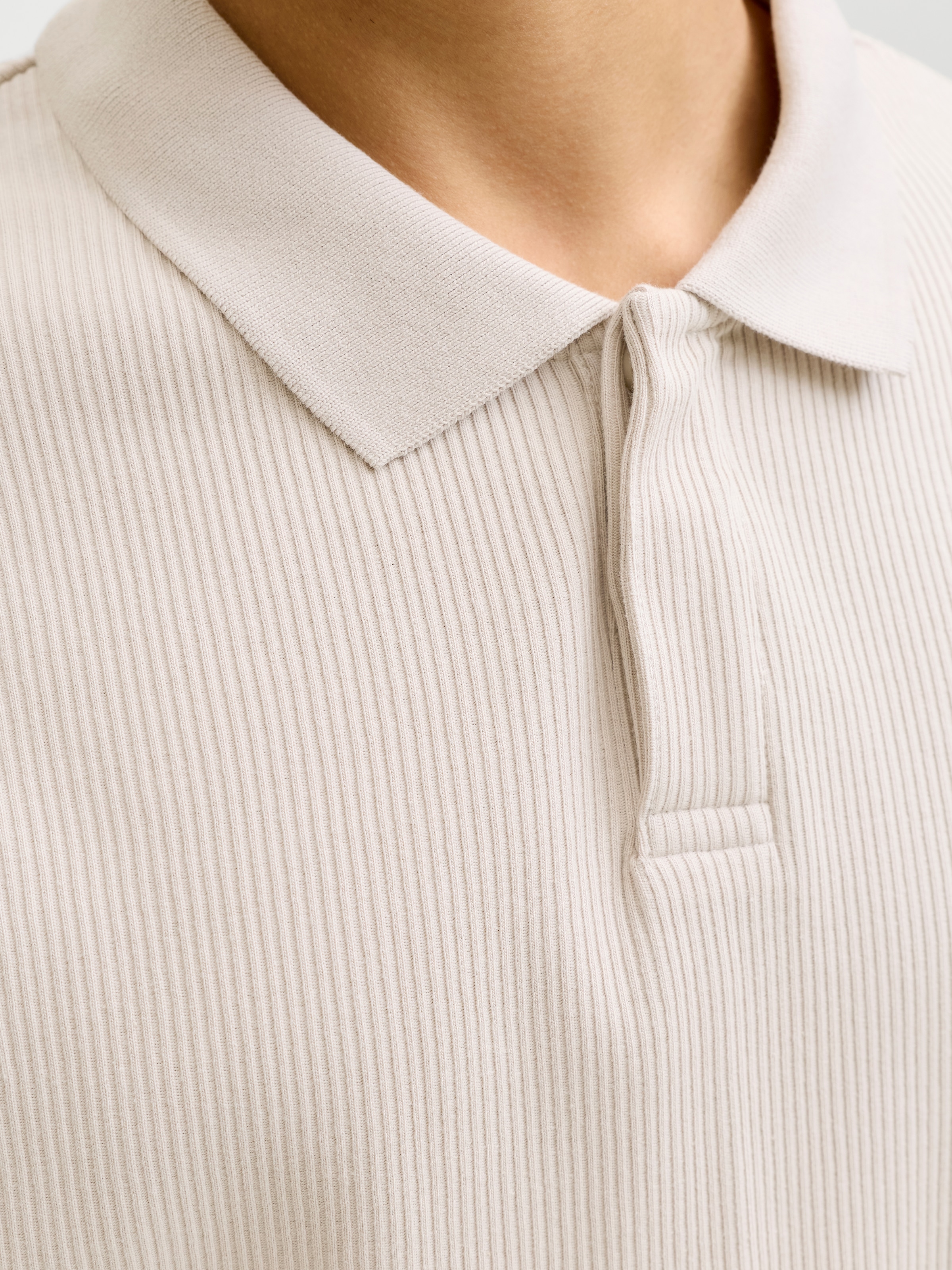 Jack & Jones Poloshirt »JJEHARRISON STRUCTURE POLO SS LN« mit Polokragen