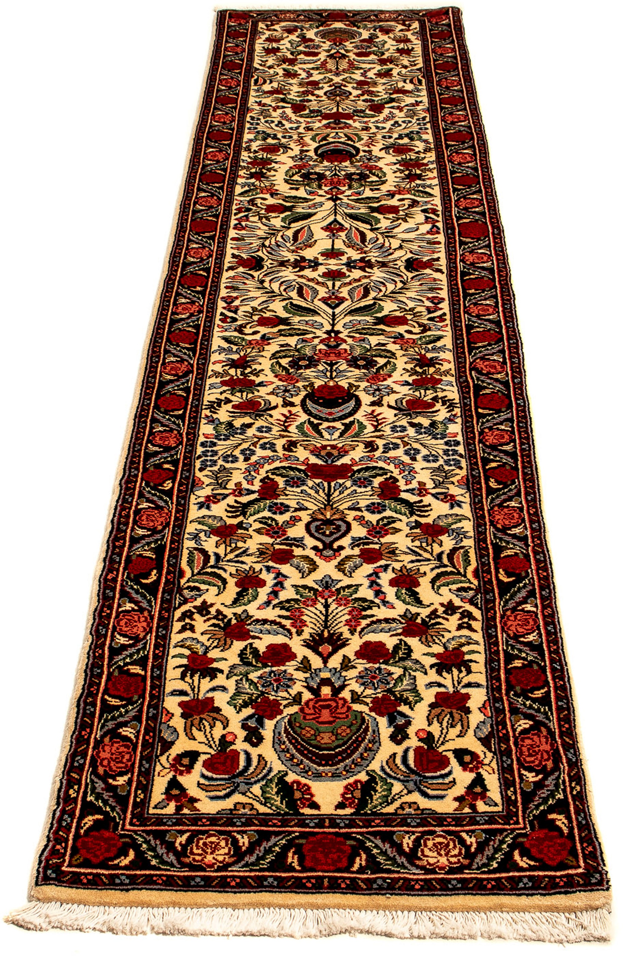 Image of morgenland Orientteppich »Perser - Bidjar - 289 x 57 cm - beige«, rechteckig, 15 mm Höhe, Wohnzimmer, Handgeknüpft, Einzelstück mit Zertifikat bei Ackermann Versand Schweiz