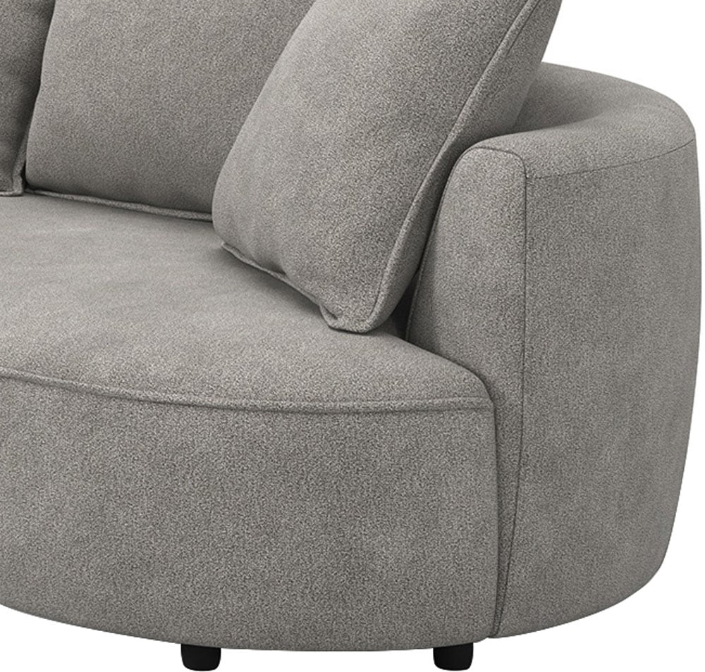 COTTA Canapé d'angle »Sana L-Form, Breite 260 cm« Loungesofa mit Wellenunterfederung