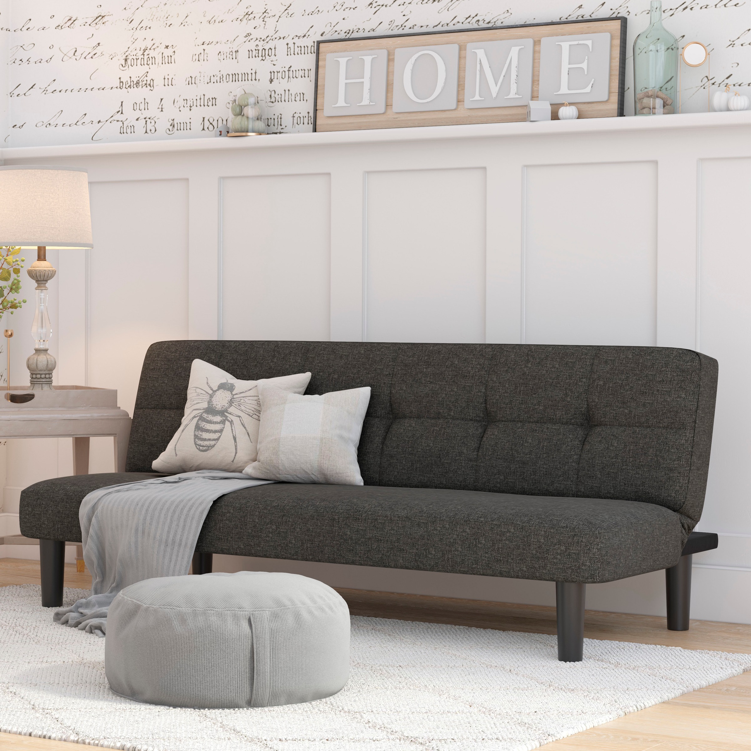 Dorel Home Schlafsofa »Alby«, verschiedene Farbvarianten erhältlich, Sitzhöhe 36 cm, Breite 90 cm