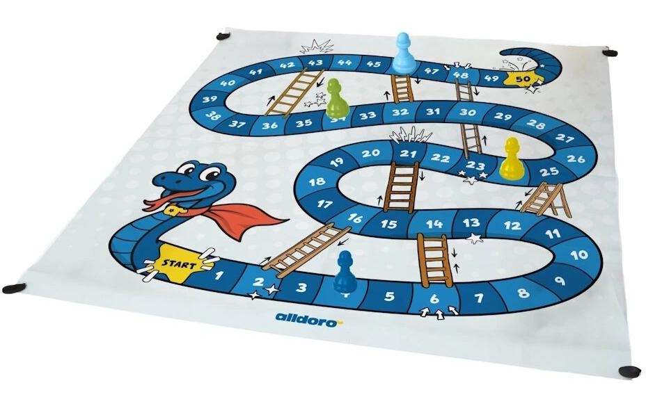 alldoro Spiel »Leiterspiel XXL, 1,5 x 1,5 m«