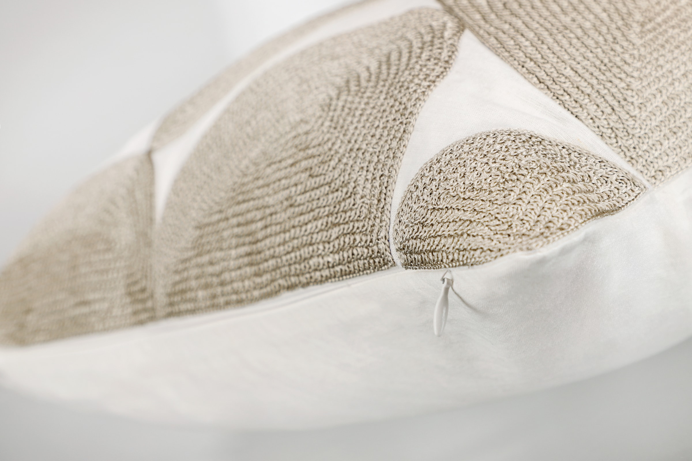 SCHÖNER WOHNEN-Kollektion Coussin décoratif »Pebble« aus hochwertigen Naturfasern